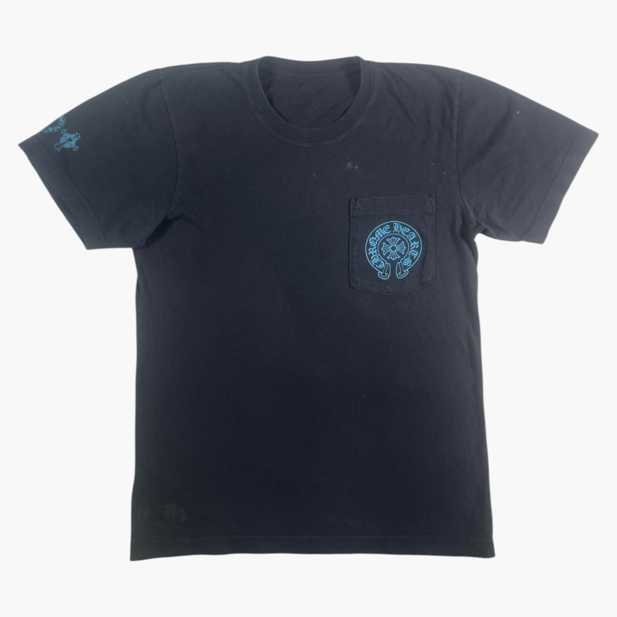 Chrome Hearts Triple Cross Black & Blue Tee