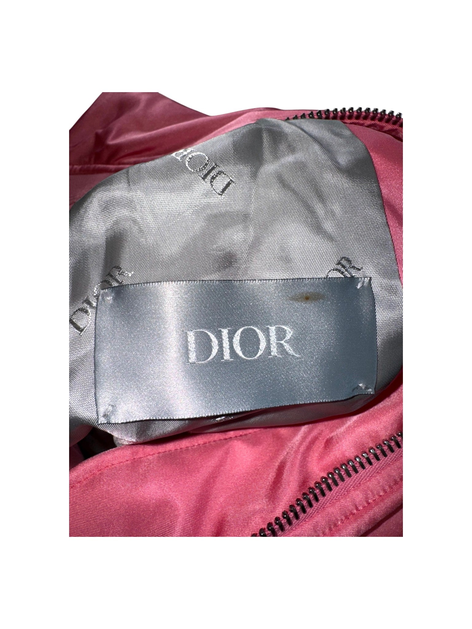Dior Reversible Pink & Grey Bomber Jacket