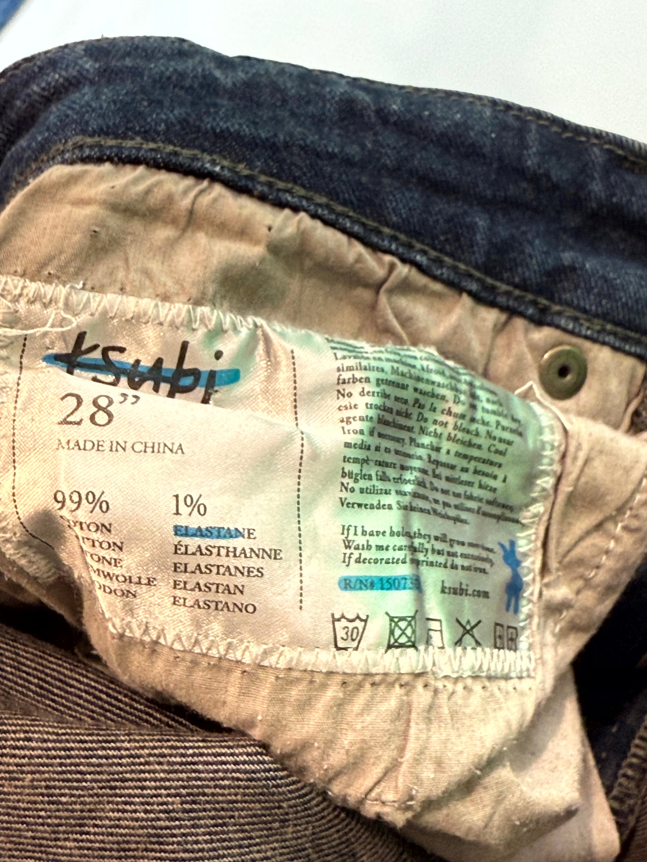 Ksubi Black Jeans
