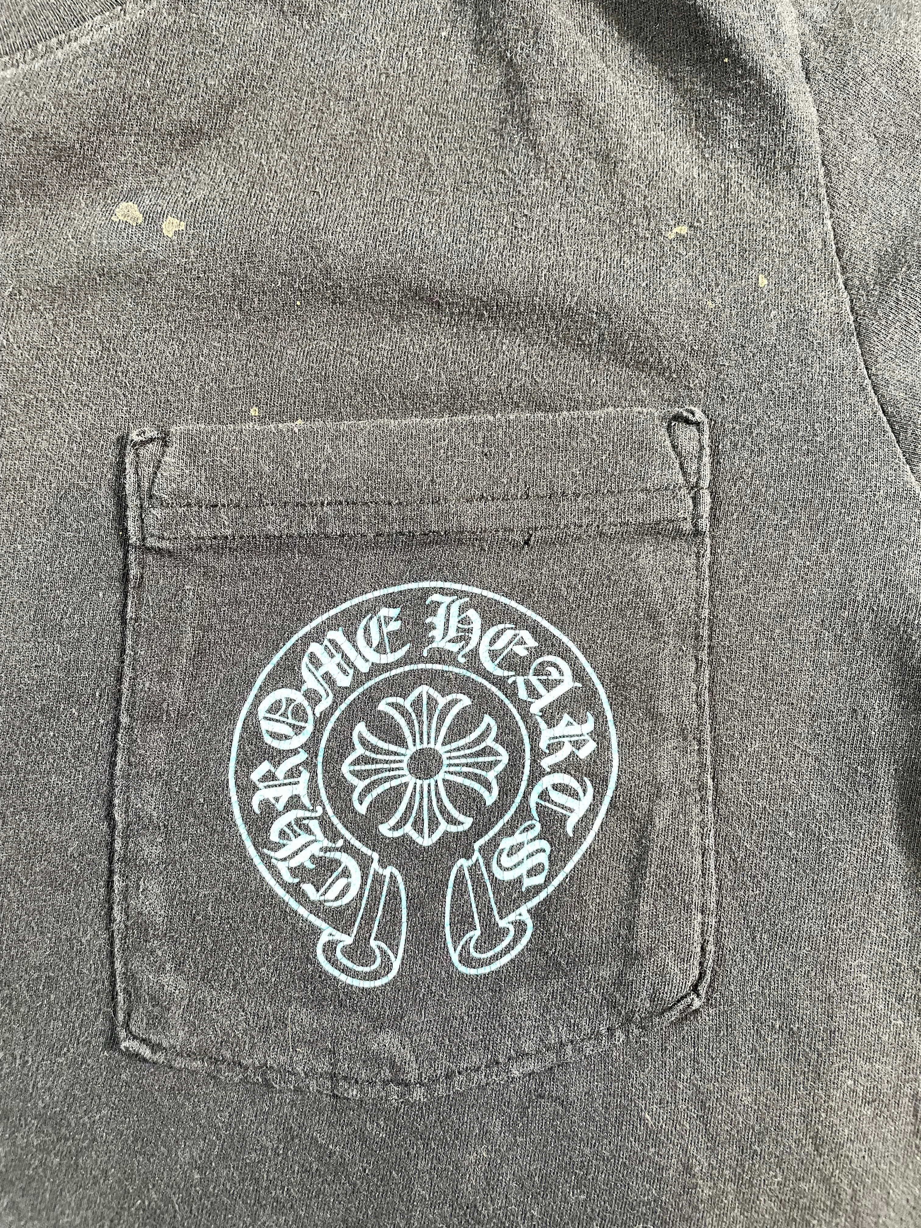 Chrome Hearts Triple Cross Black & Blue Tee
