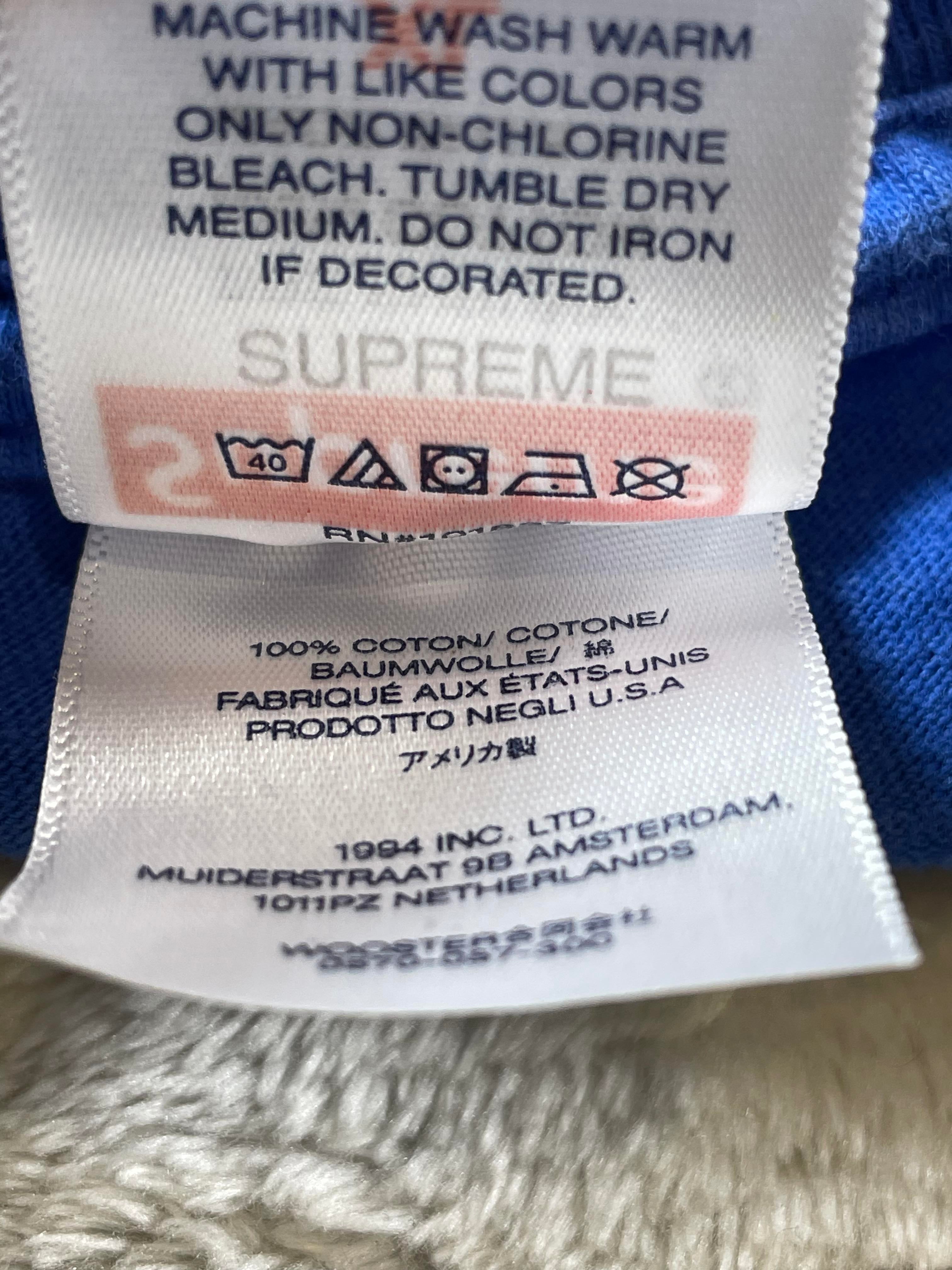 Supreme NBA Young Boy Blue Tee