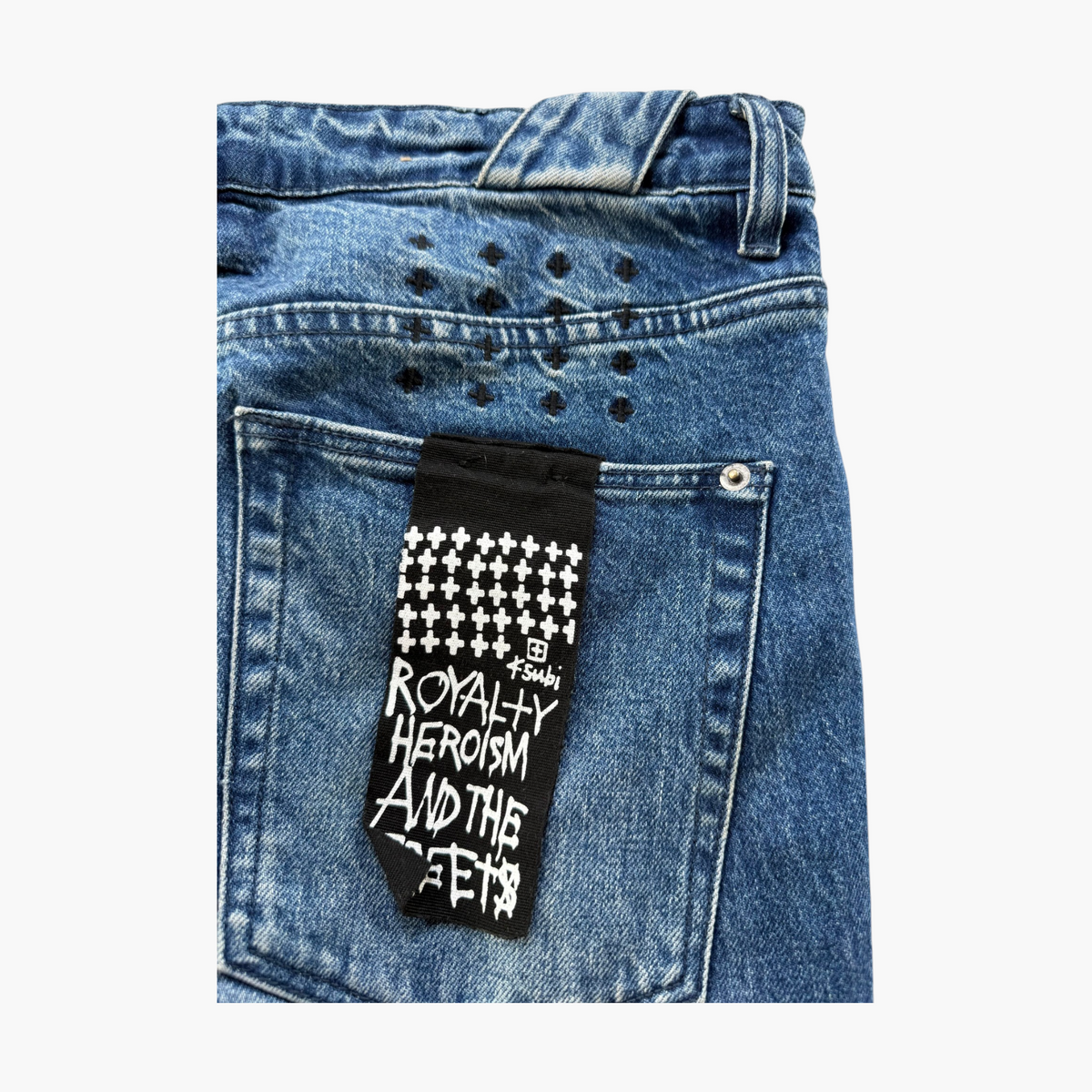Ksubi Old English Dark Wash Jeans