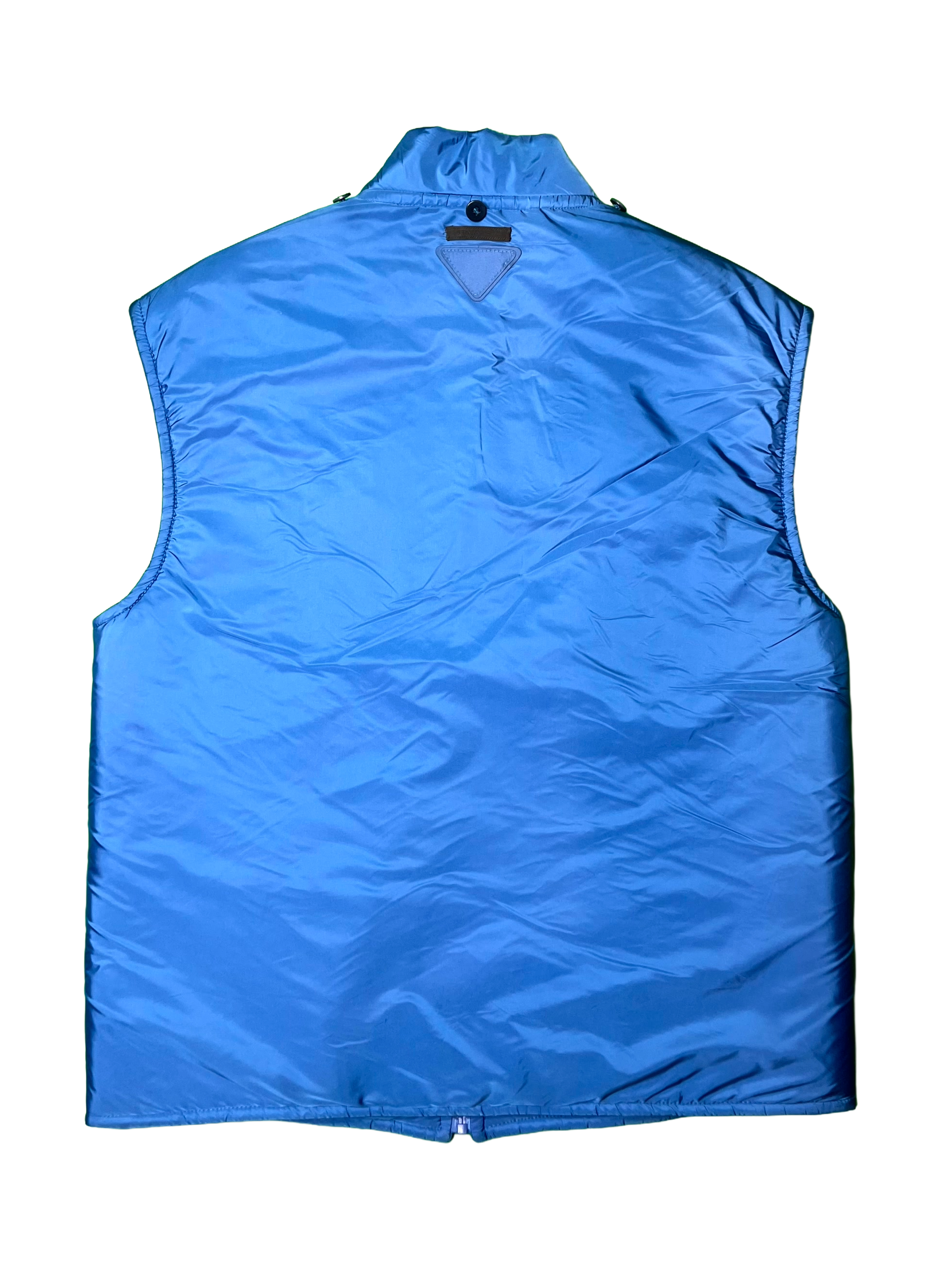 Prada Puffer Blue Vest