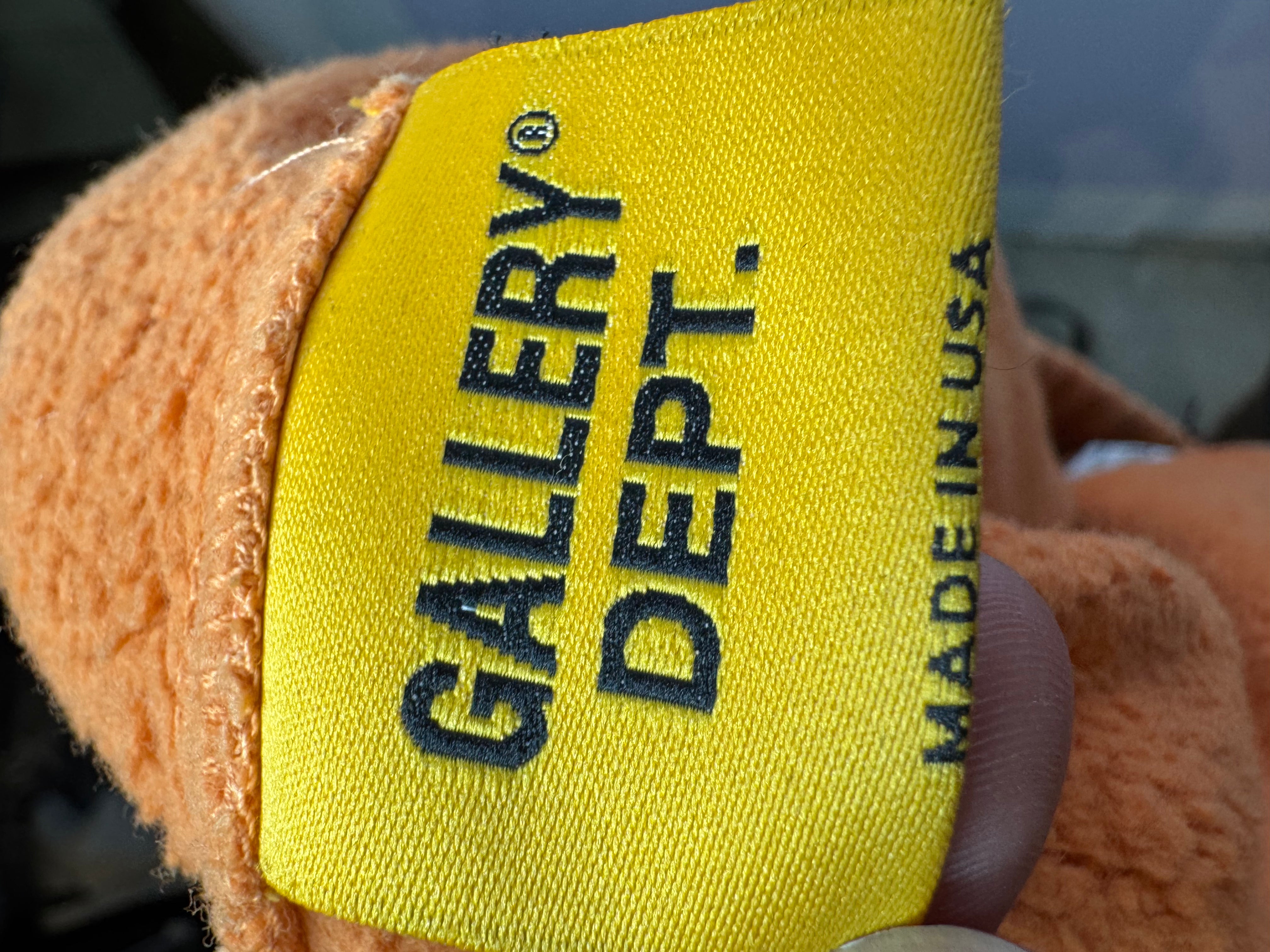 Gallery Dept Orange Splatter Flare Sweatpants