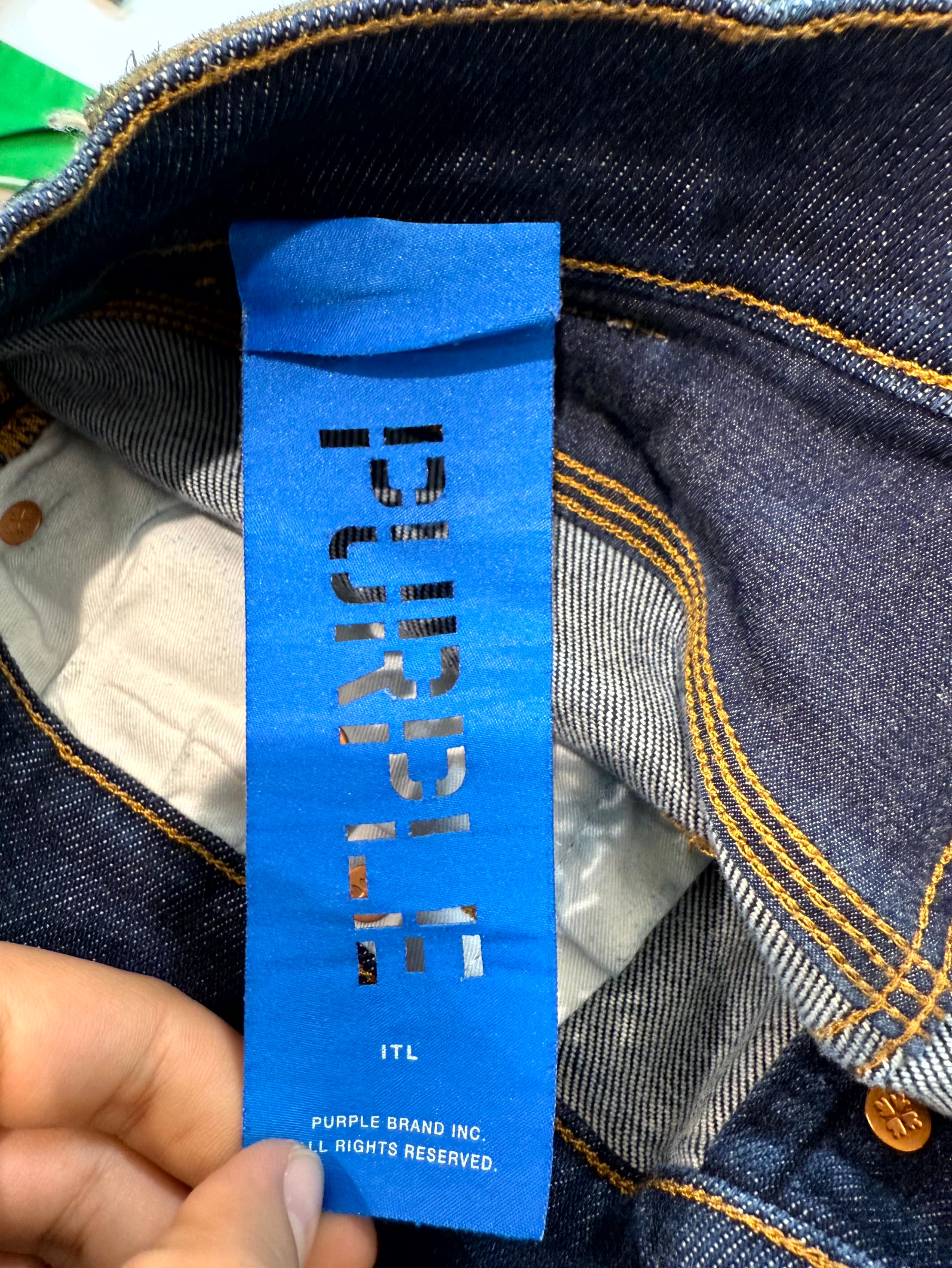 Purple Brand Salvage Black Jeans