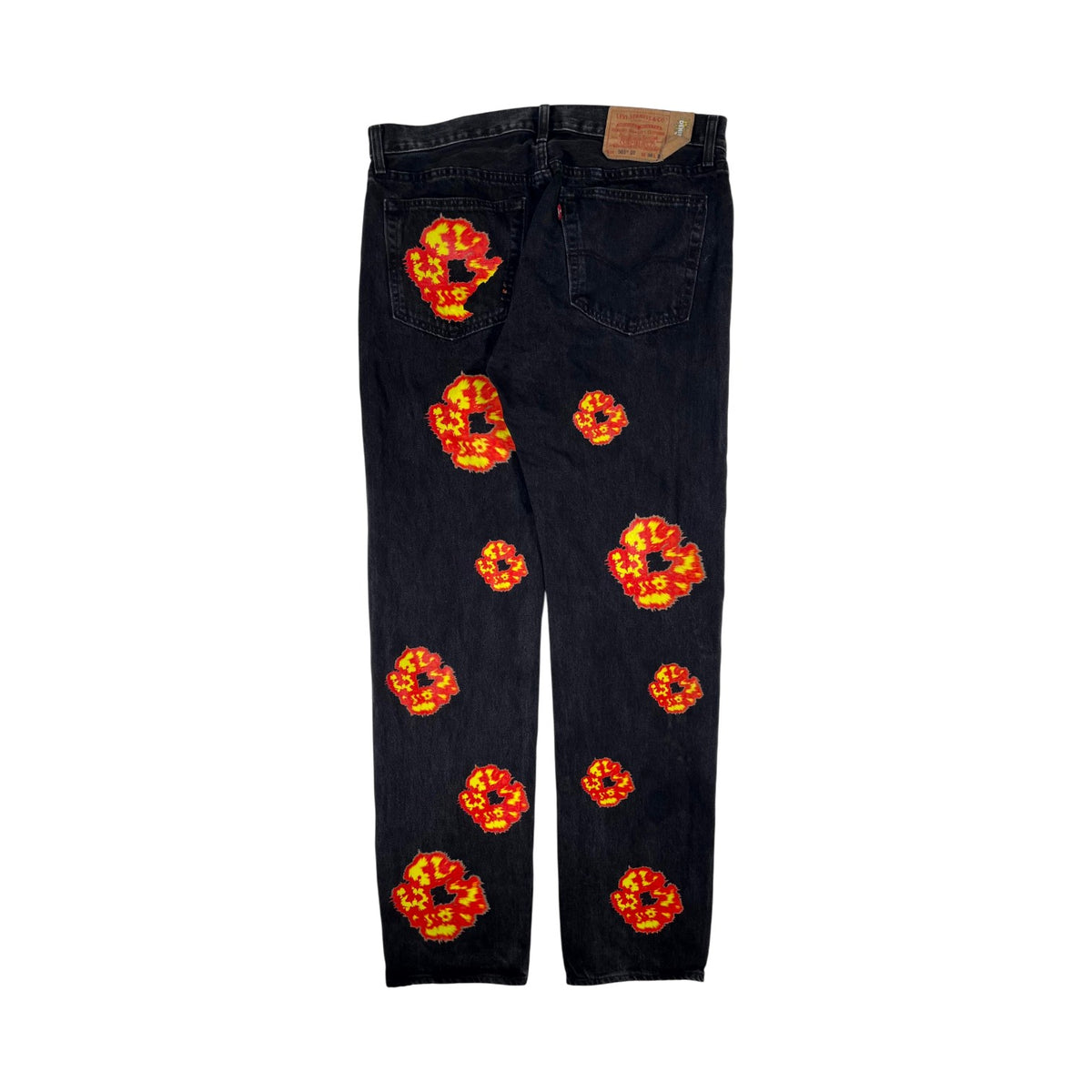 Denim Tears Offset Black Wash Jeans