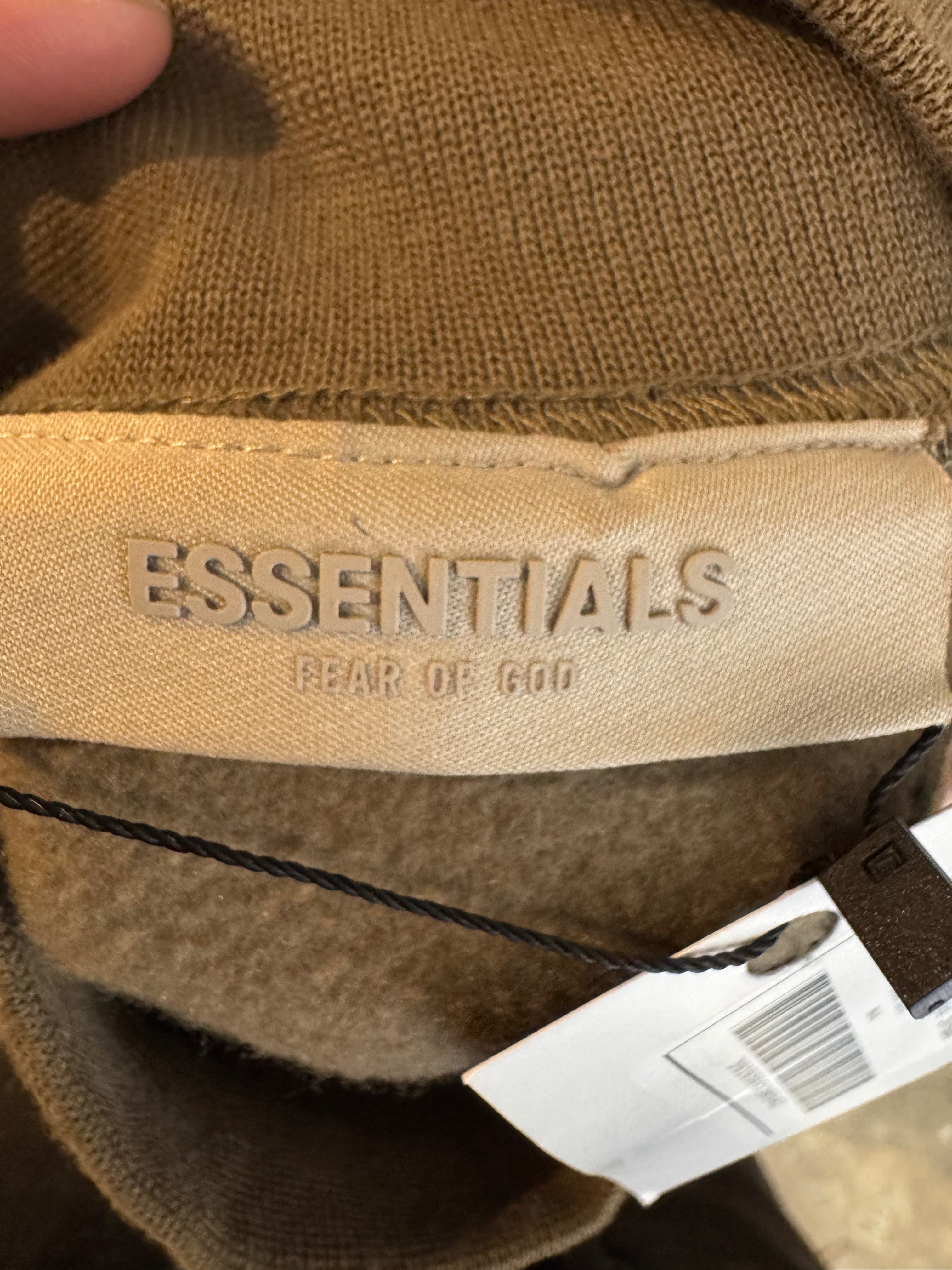 Essentials Moss Plain Crewneck