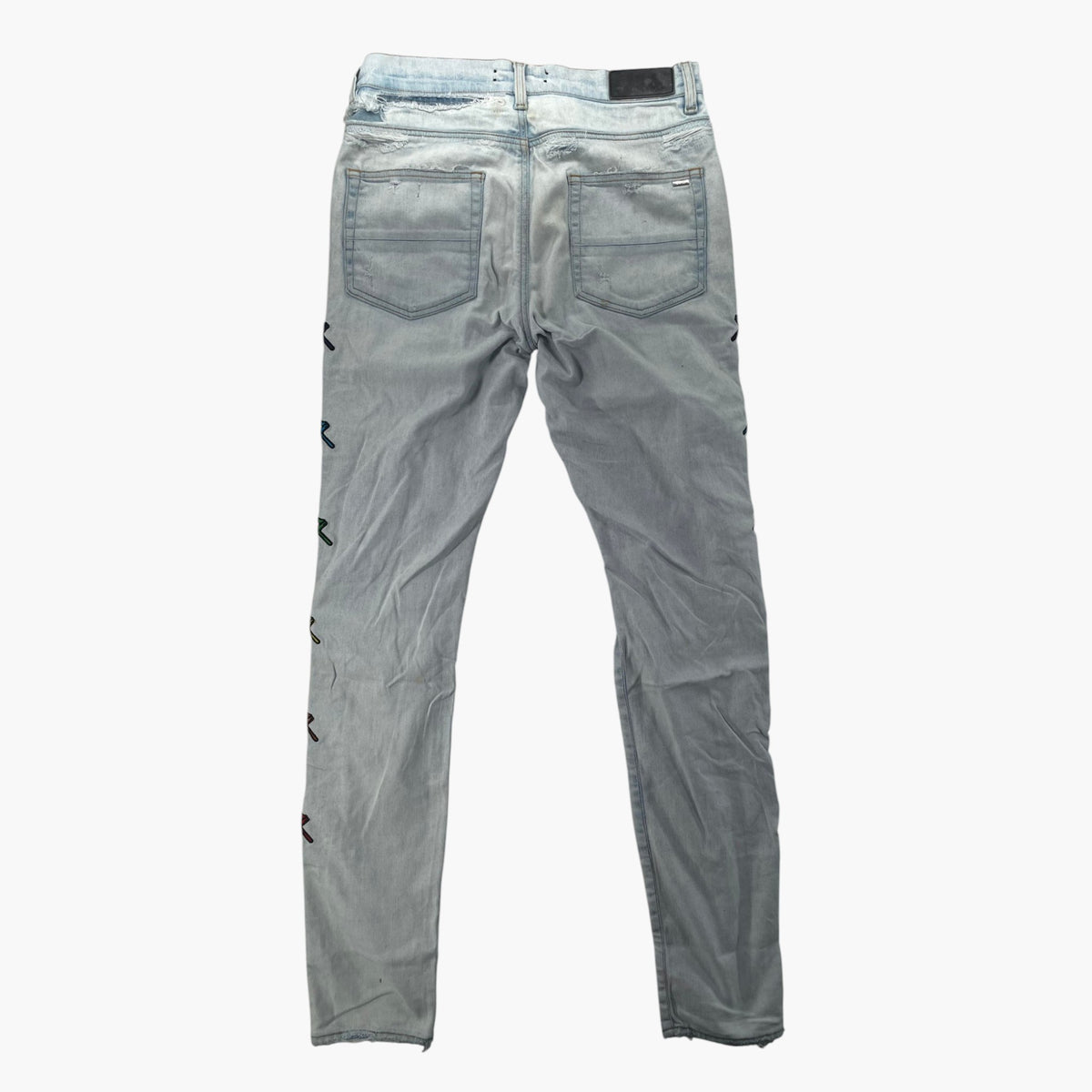 Amiri Grateful Light Wash Jeans