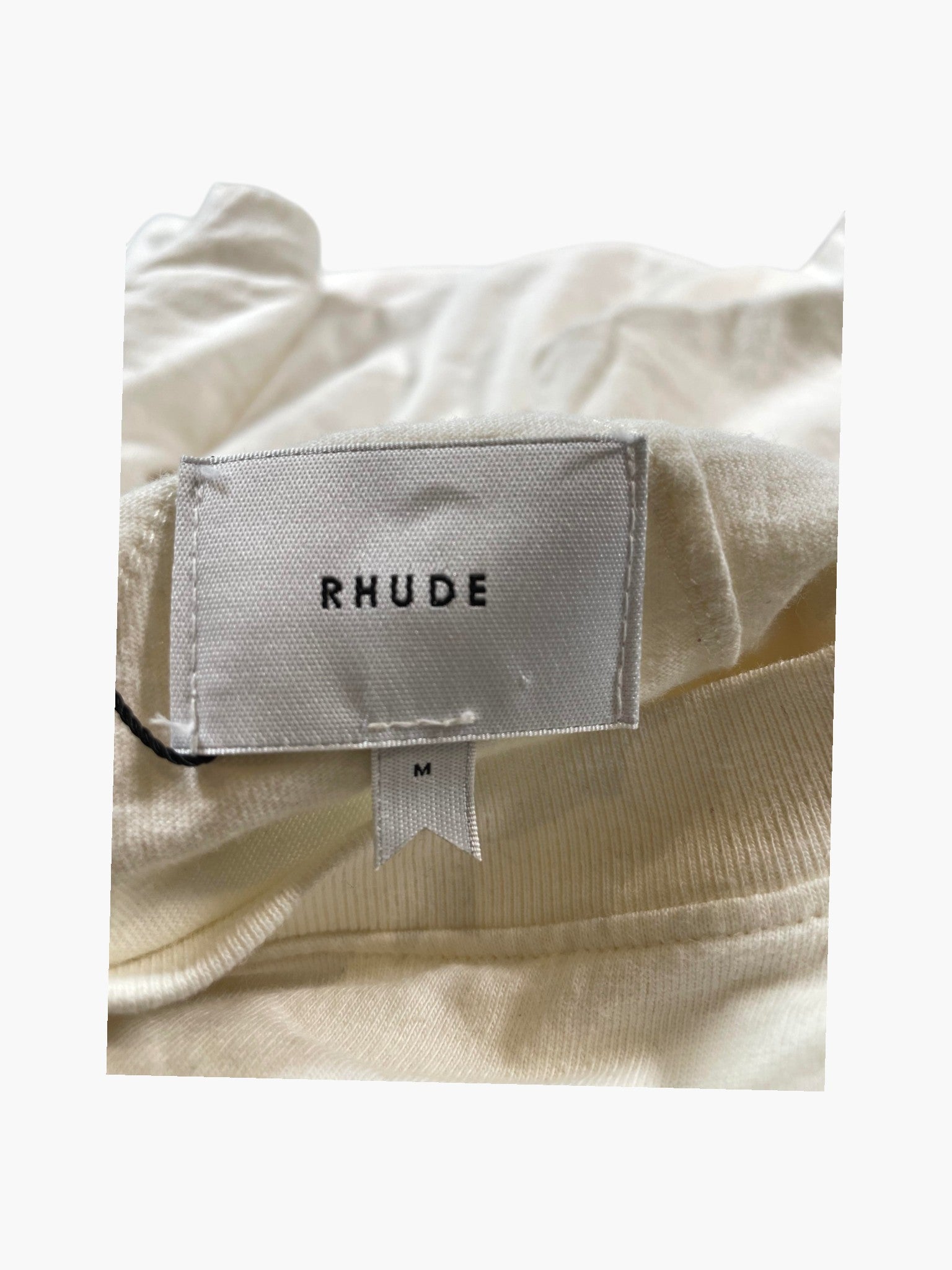 Rhude The Legend Lives On Cream & Red Tee
