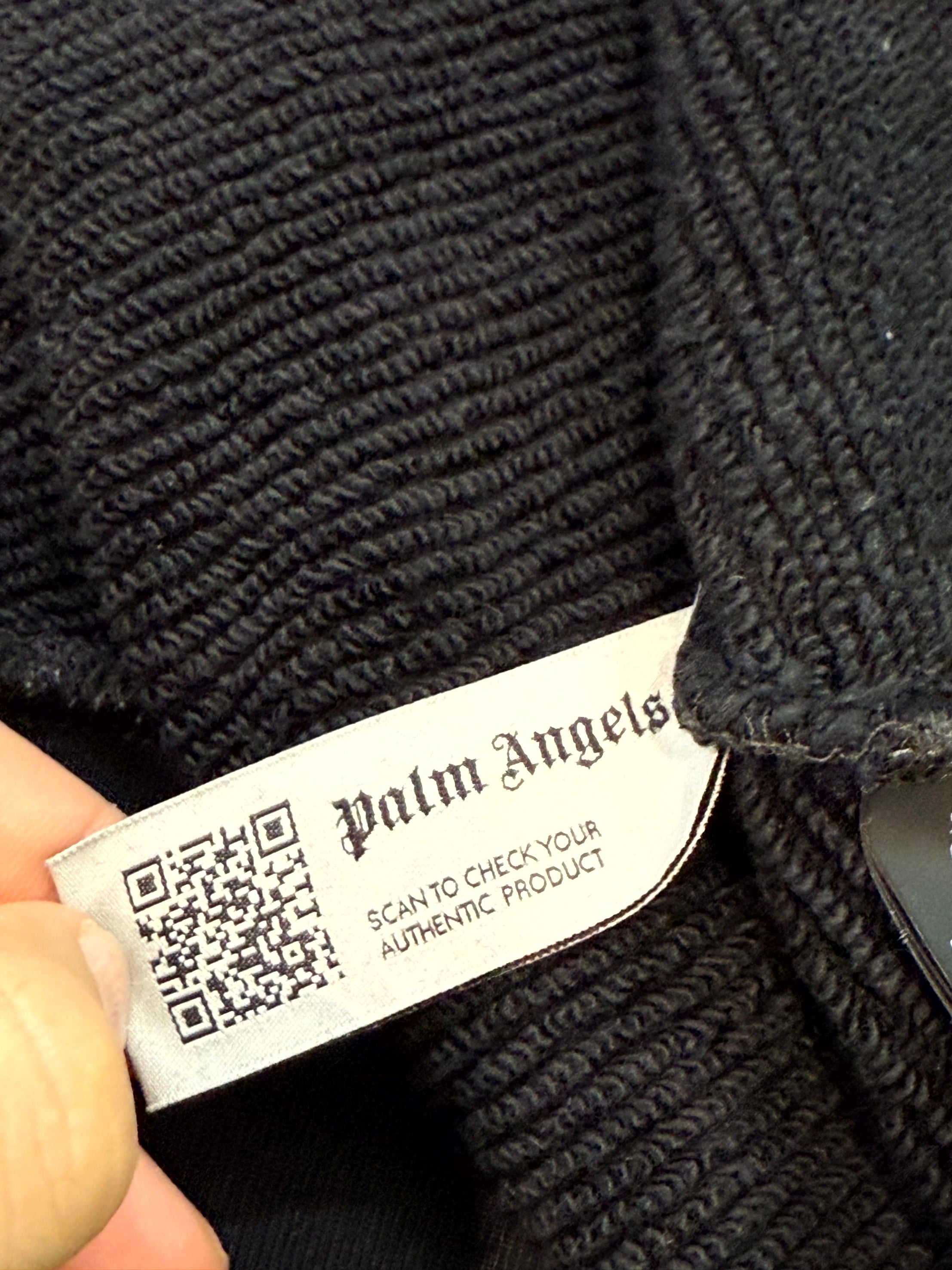 Palm Angel Black & White Hoodie