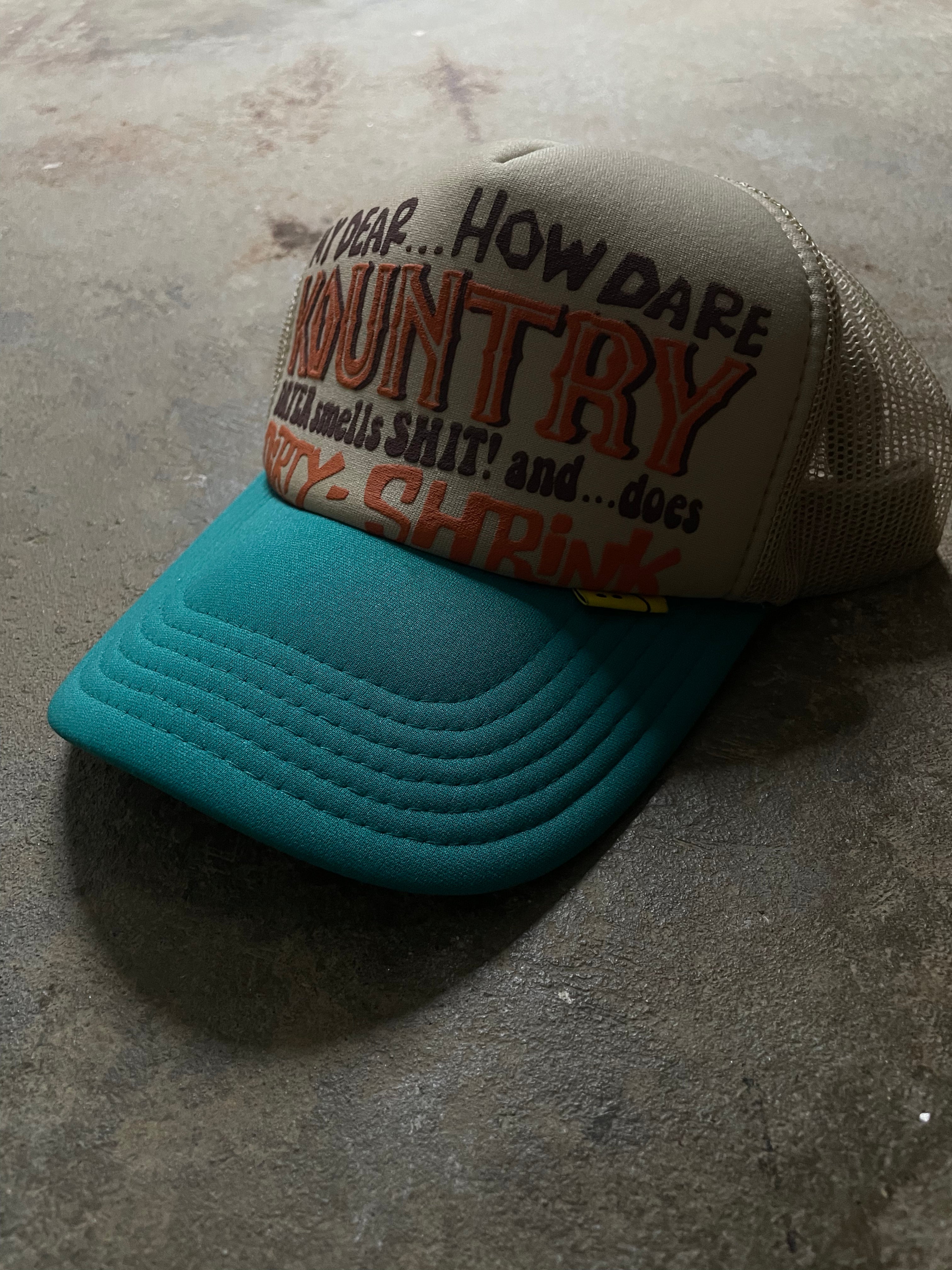 Kapital Kountry Trucker Tan Teal Used OS