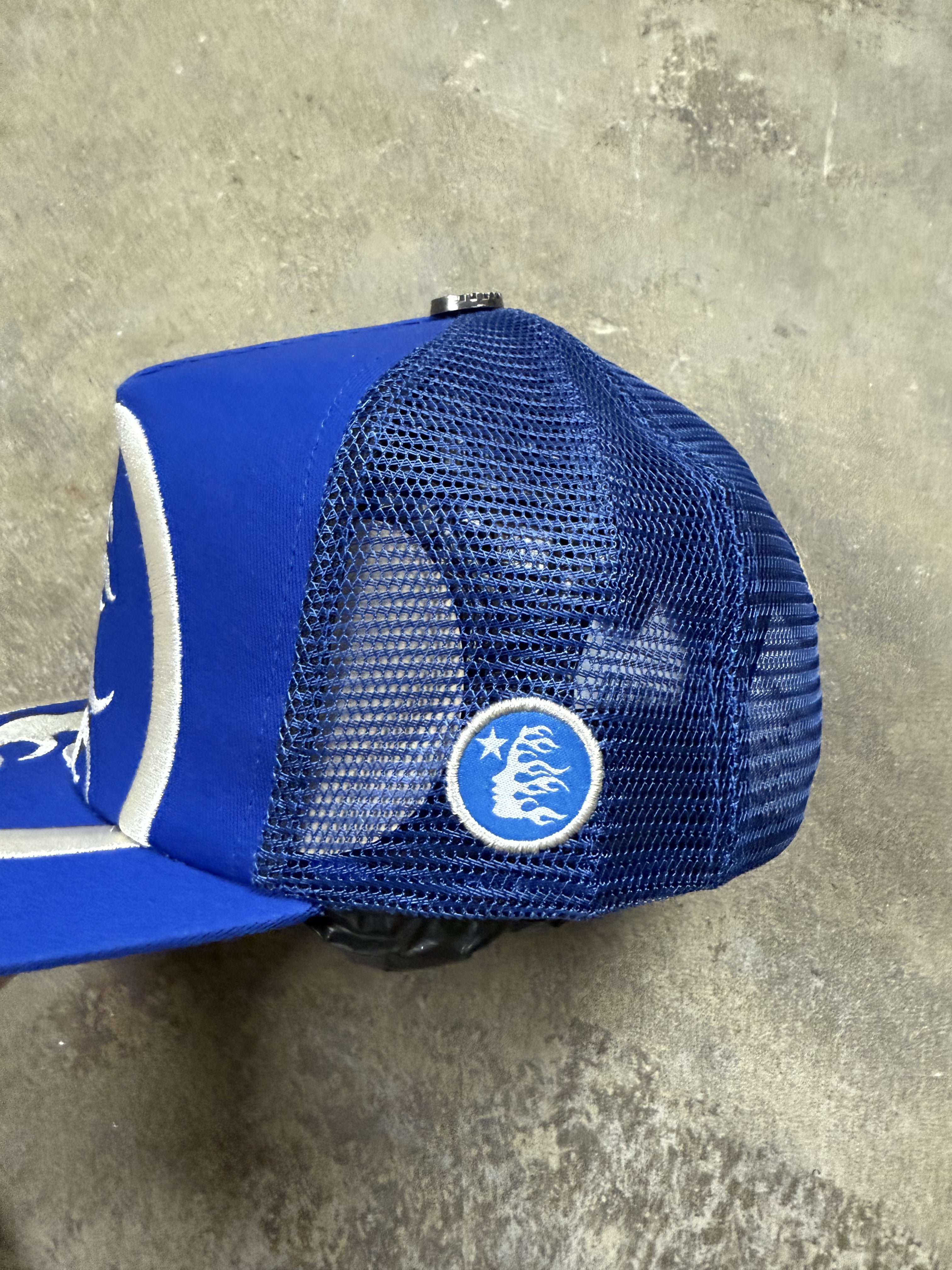 Hellstar Circle Logo Snpaback Blue New OSFM In Plastic