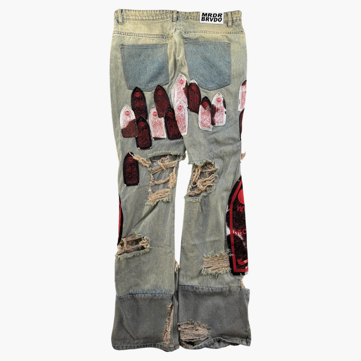 Who Decides War Sangre Patch Jeans