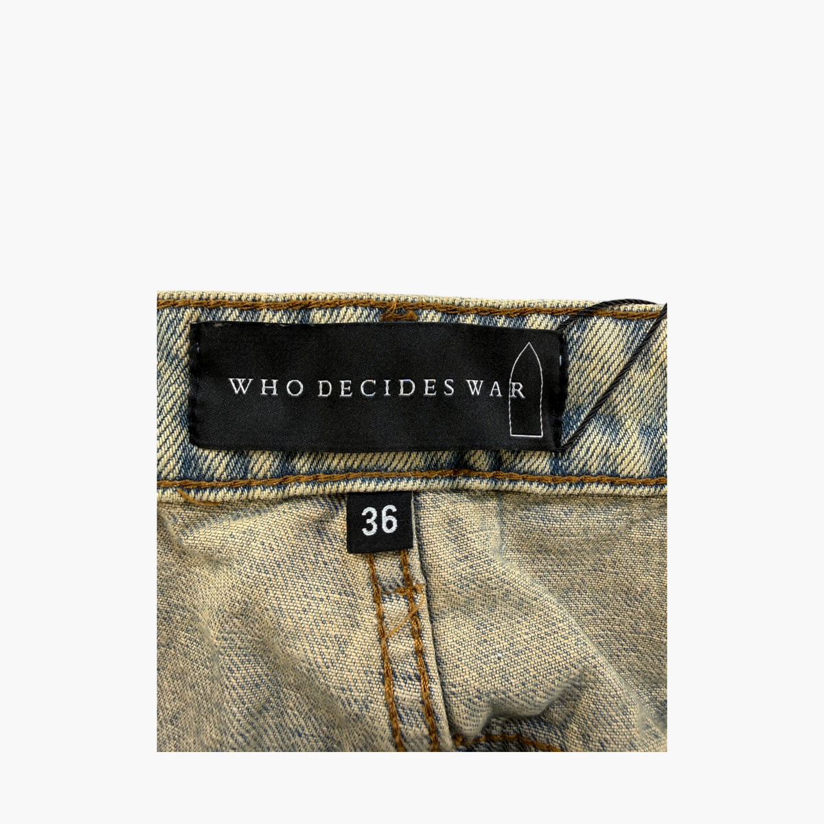 Who Decides War Sangre Patch Jeans