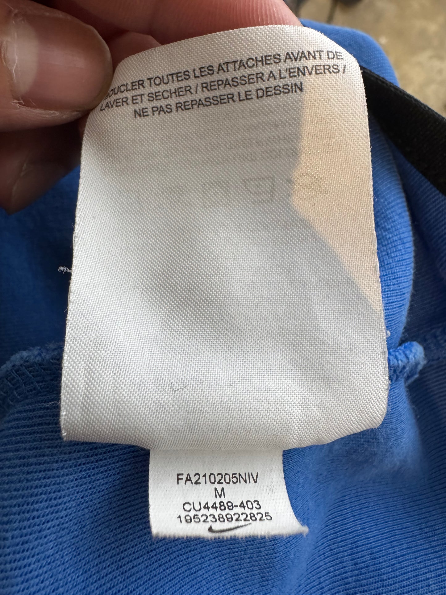Nike Tech Sweatsuit Powder Blue Used Medium