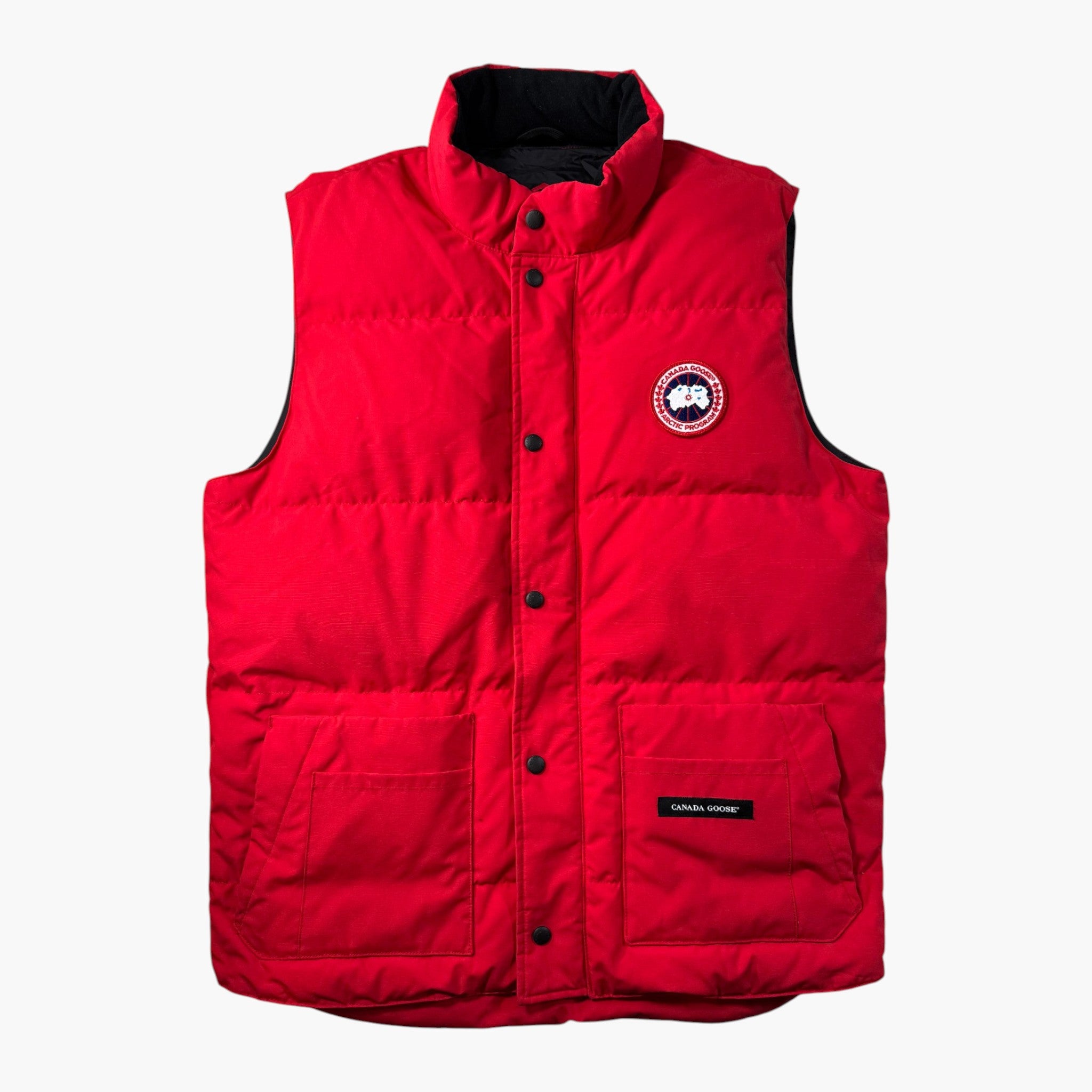 Canada Goose Red Puffer Vest