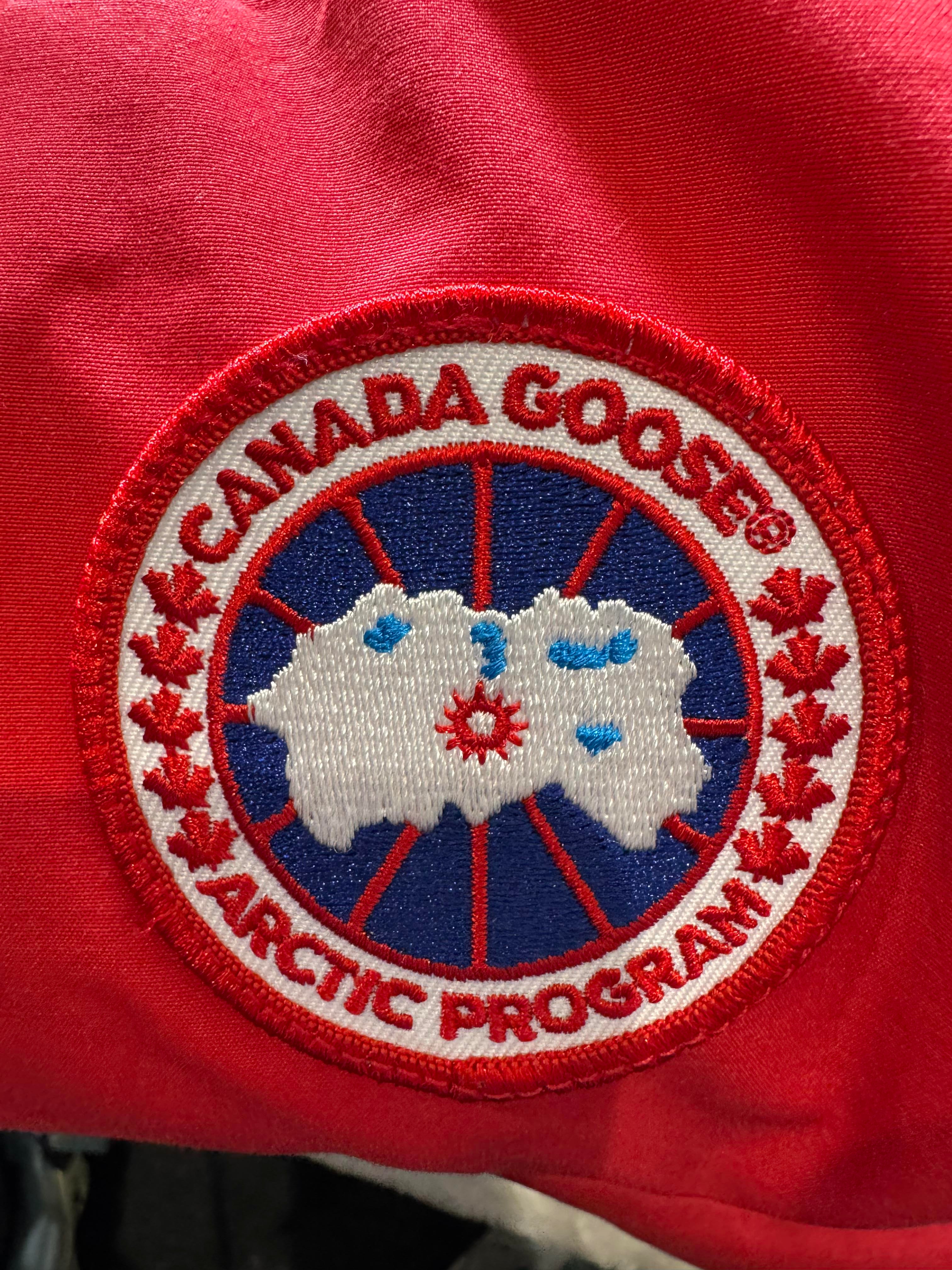 Canada Goose Red Puffer Vest