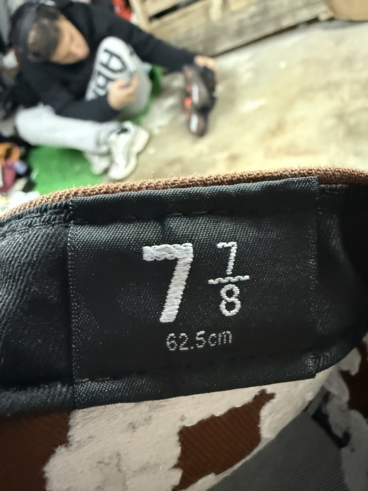 Denim Tears Fitted Brown New 7 7-8 In Plastic
