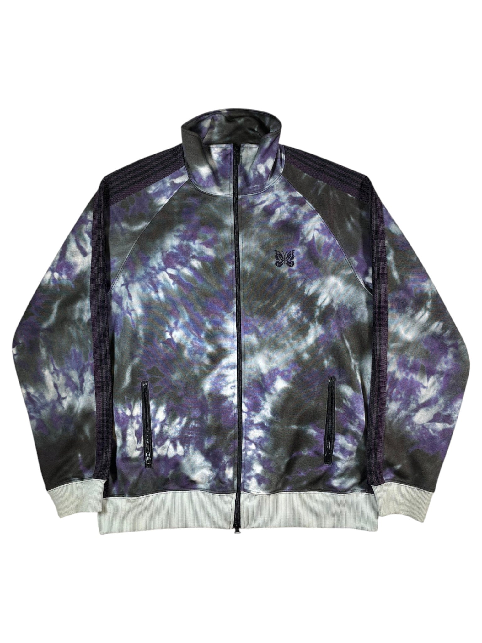 Needles Tie Dye Purple Track Jacket