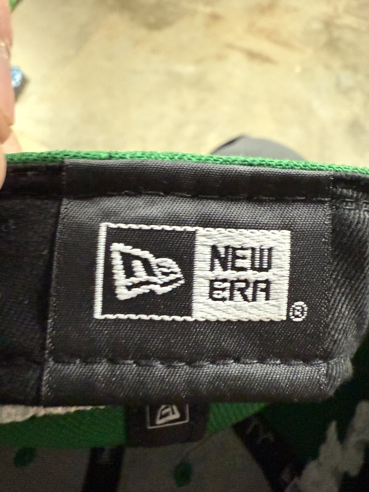 Denim Tears Fitted Green New 7 7-8 In Plastic