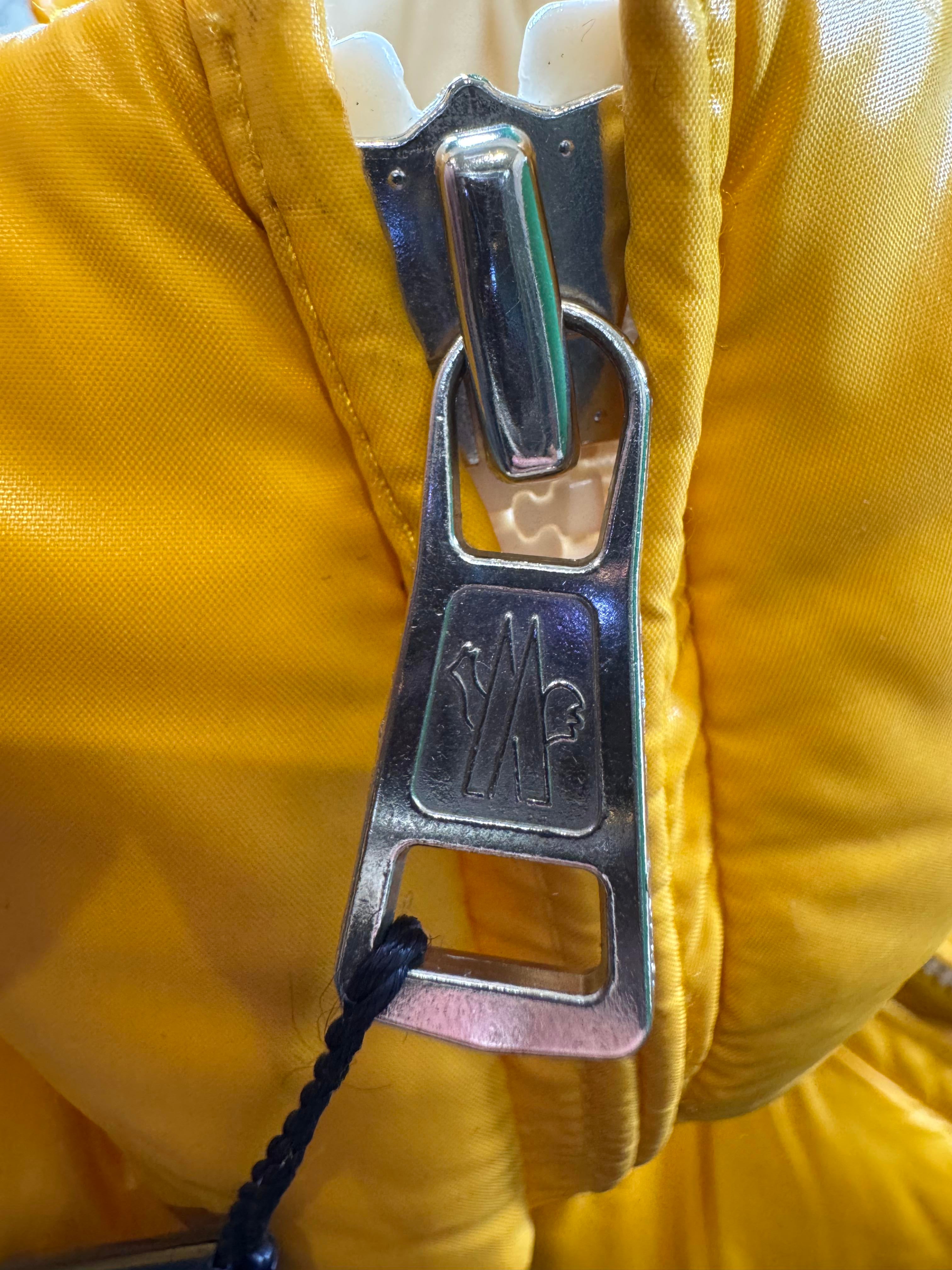 Moncler Patch Yellow & Purple Puffer Vest