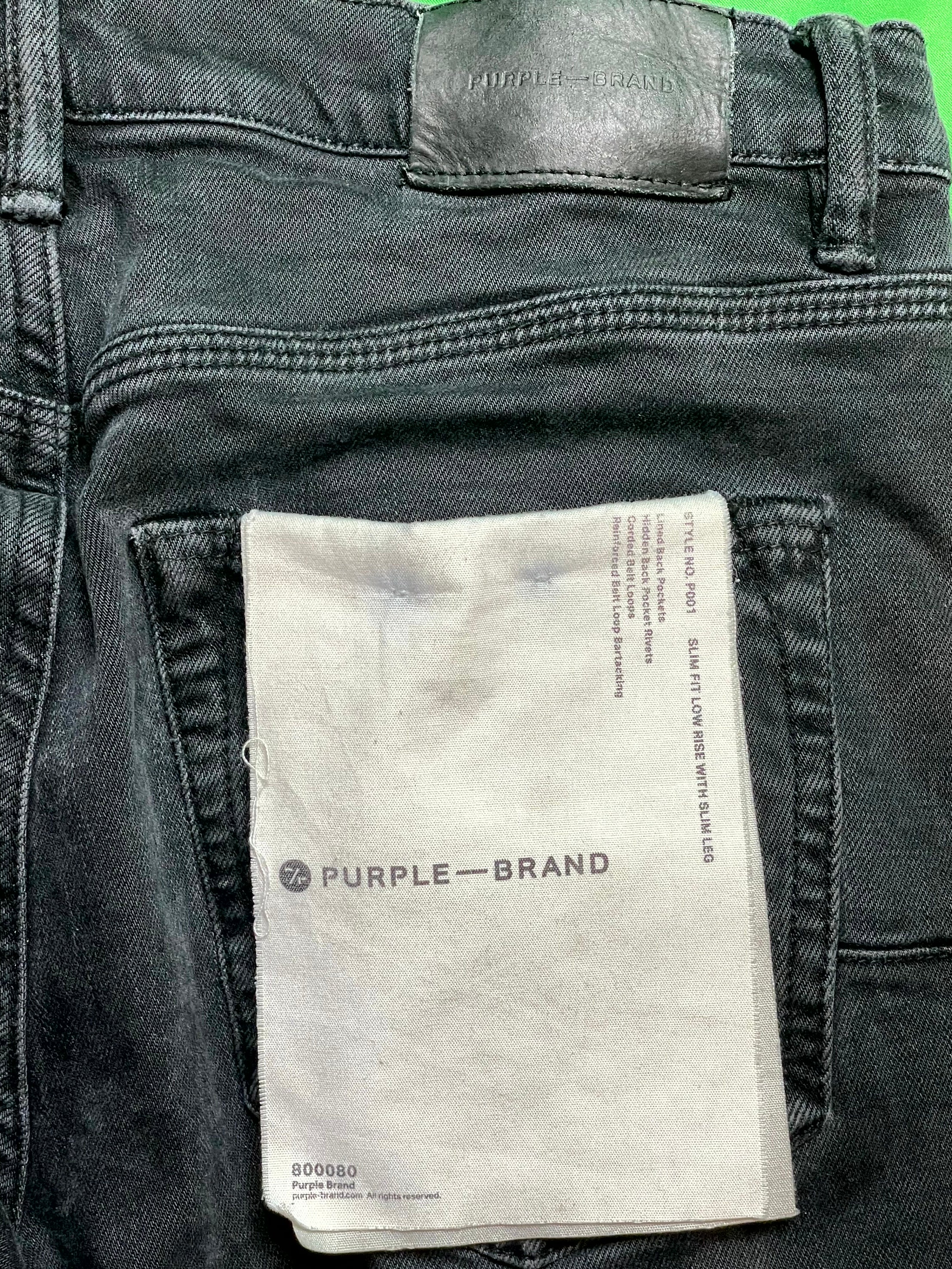 Purple Sky Inn Black & Blue Jeans