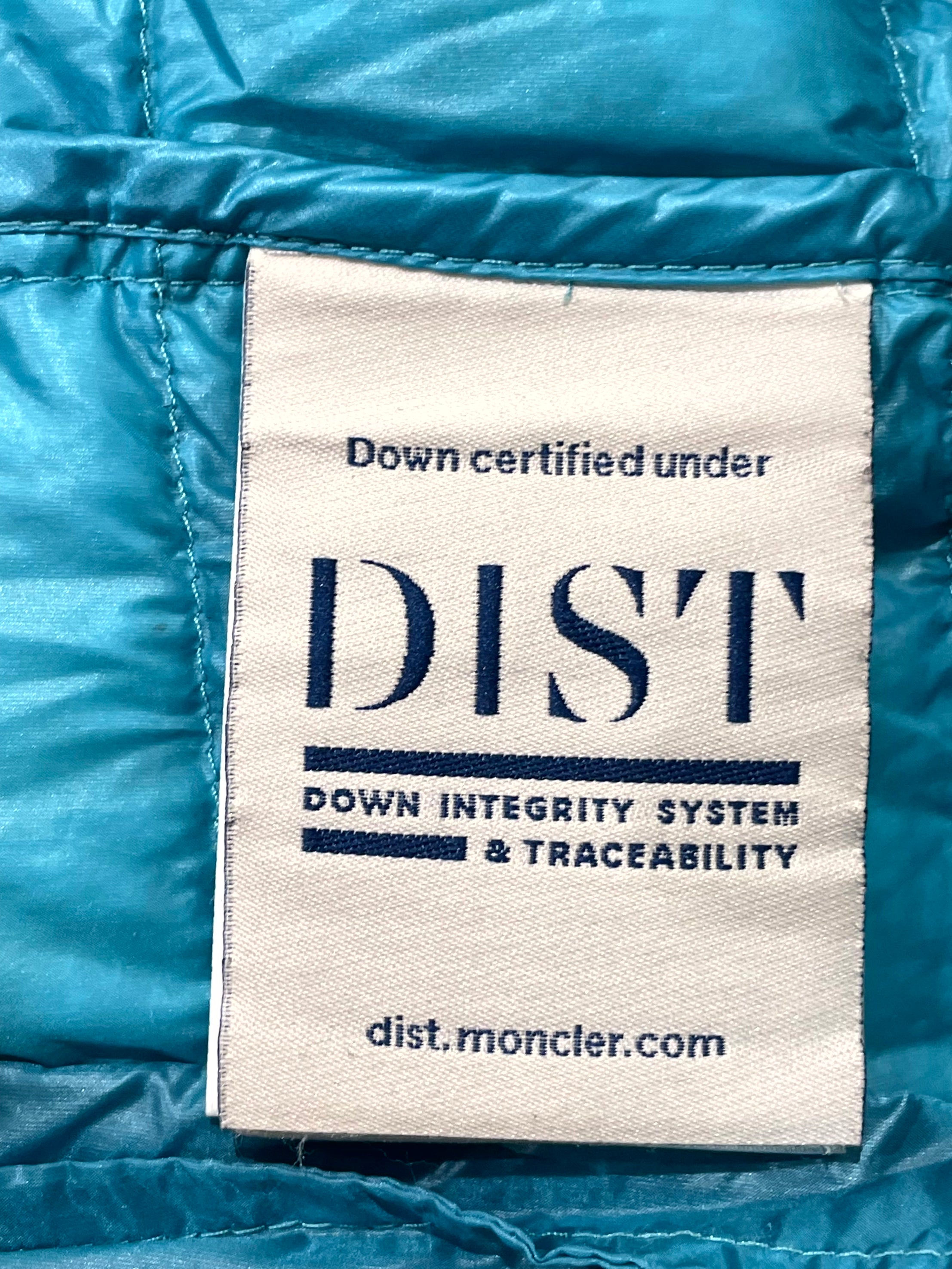 Moncler Thin Teal Vest