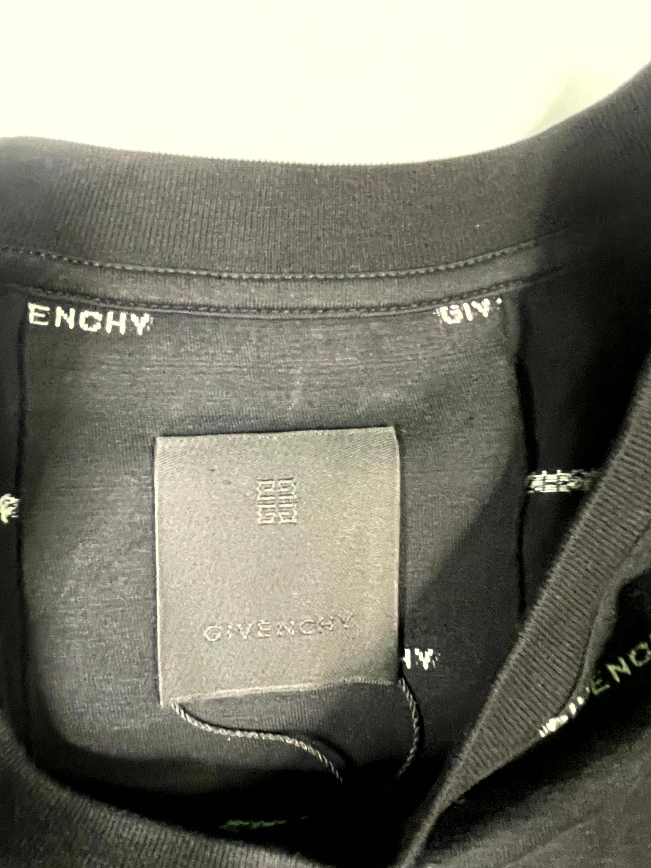 Givenchy All Over Black & Red Tee