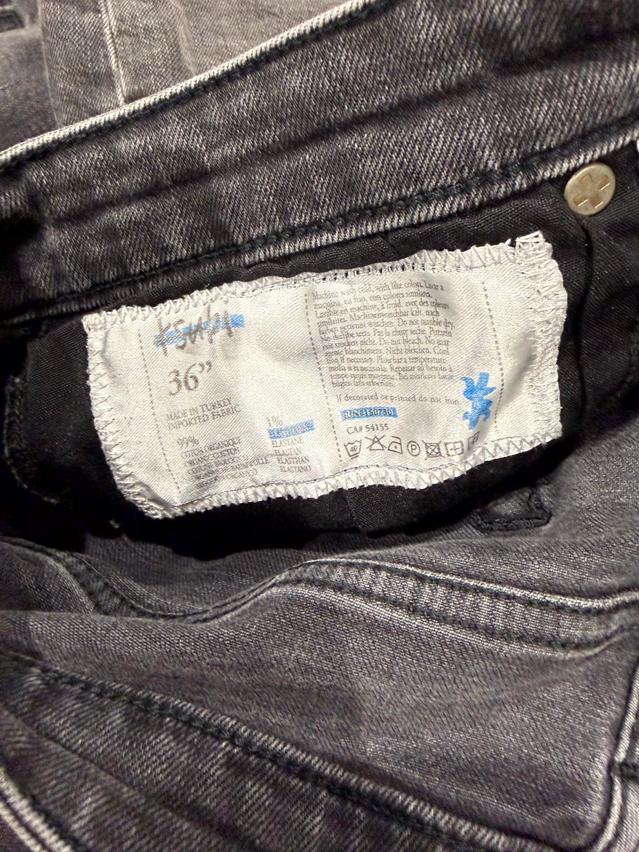 Ksubi Black Washed Jeans