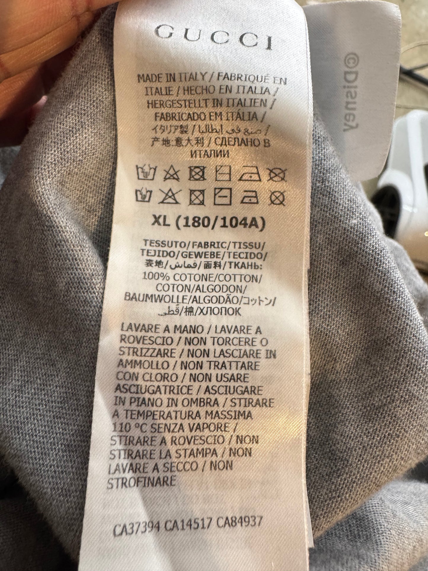 Gucci Disney Flash Grey Tee