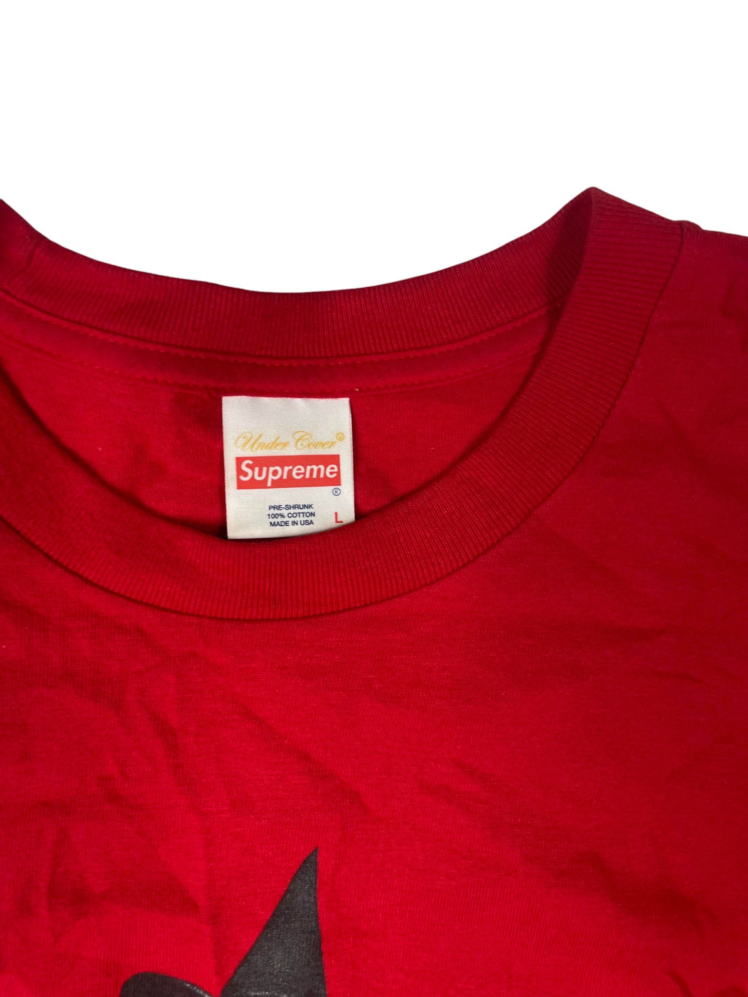 Supreme 'Witch Box Logo' Red Tee