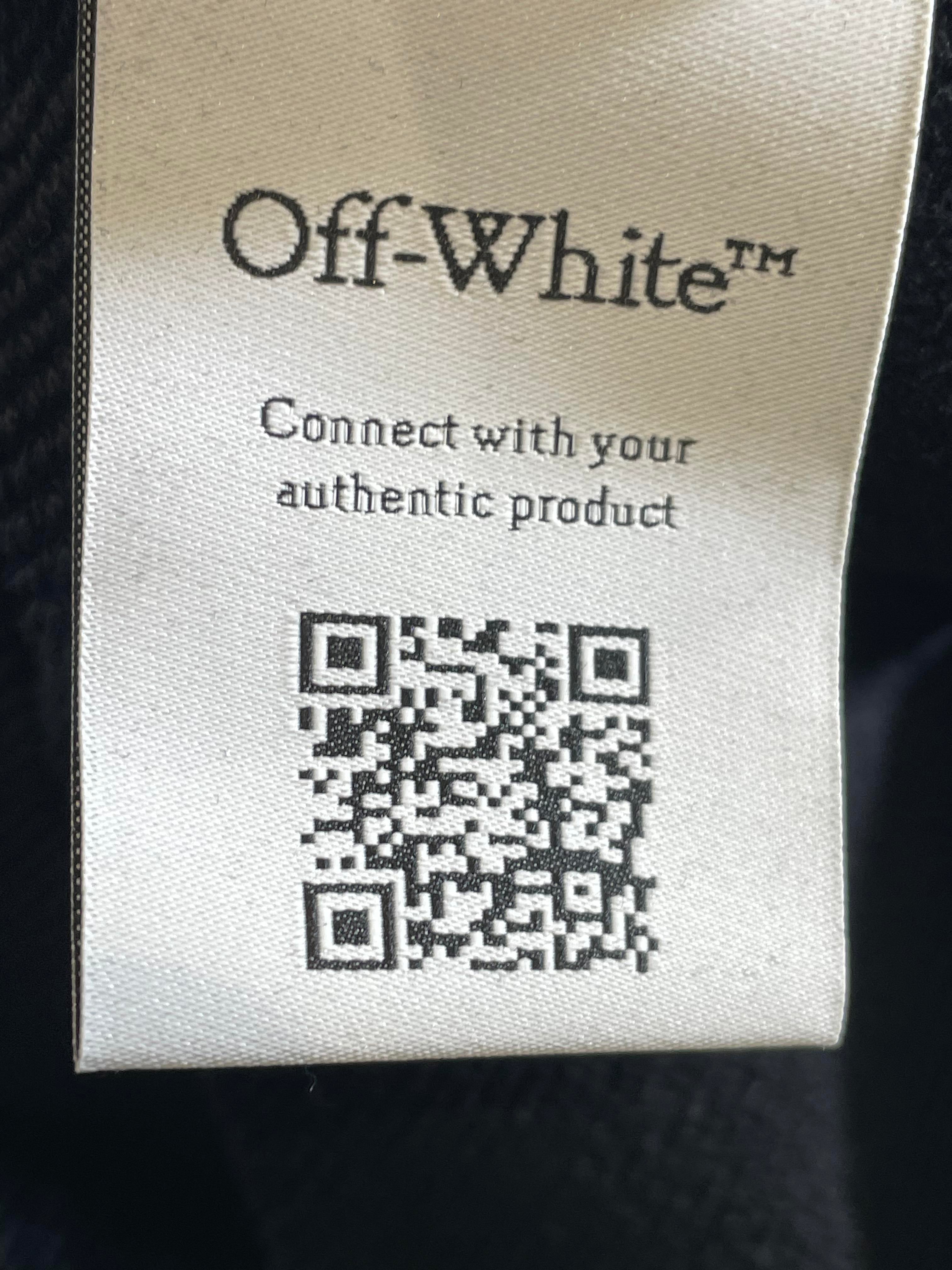 Off Cupid Paper Skate White & Black Hoodie