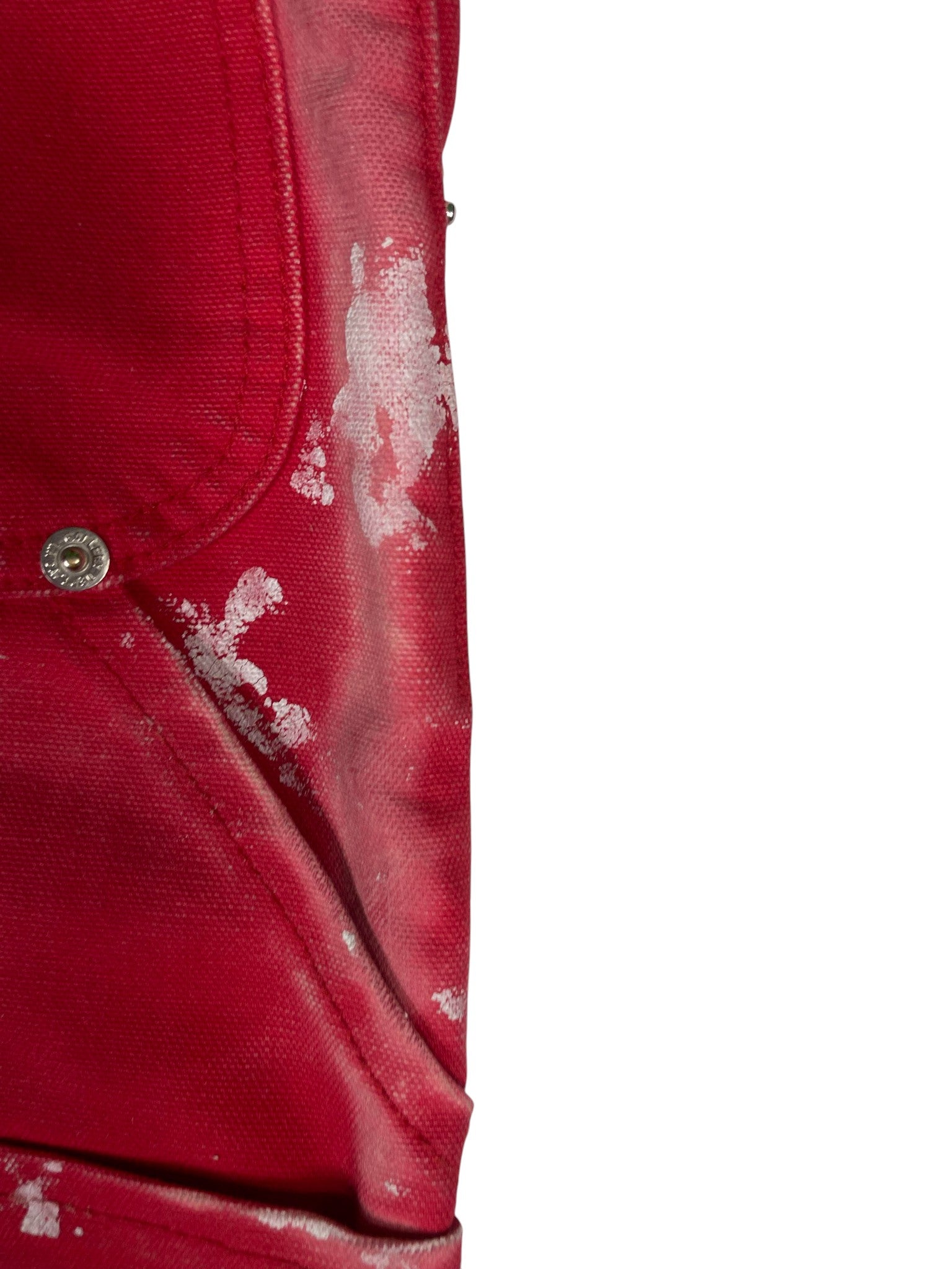 Gallery Dept. 'Paint Splatter' Red Jeans