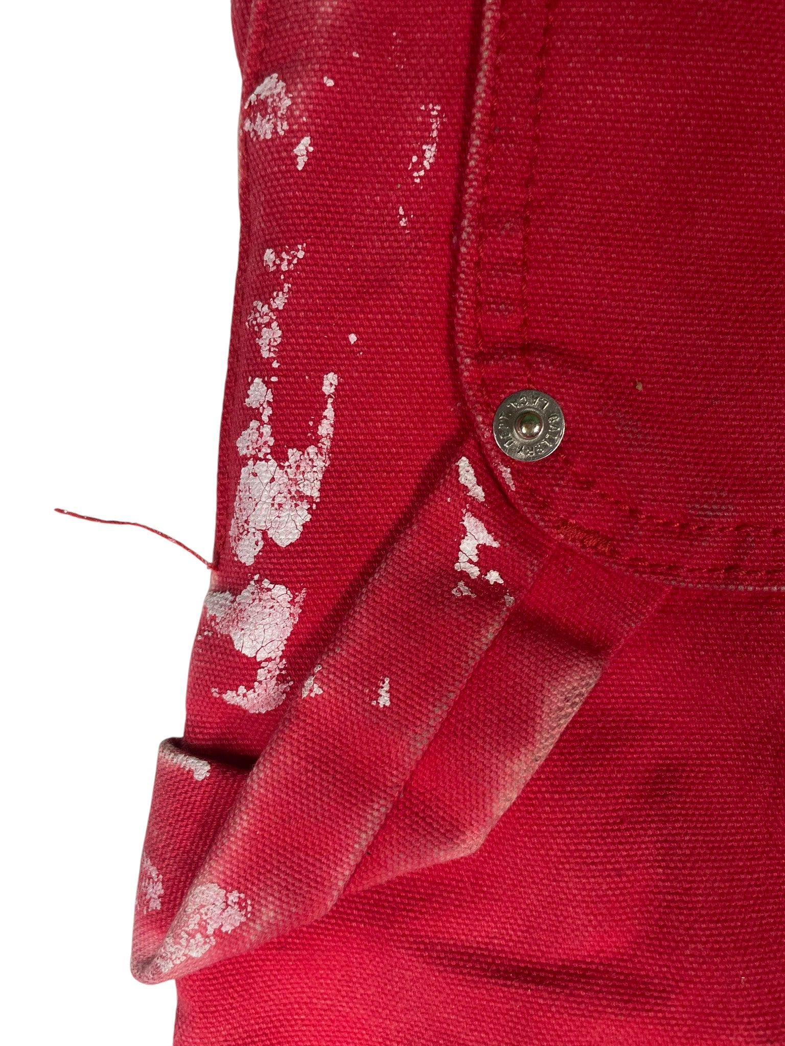 Gallery Dept. 'Paint Splatter' Red Jeans