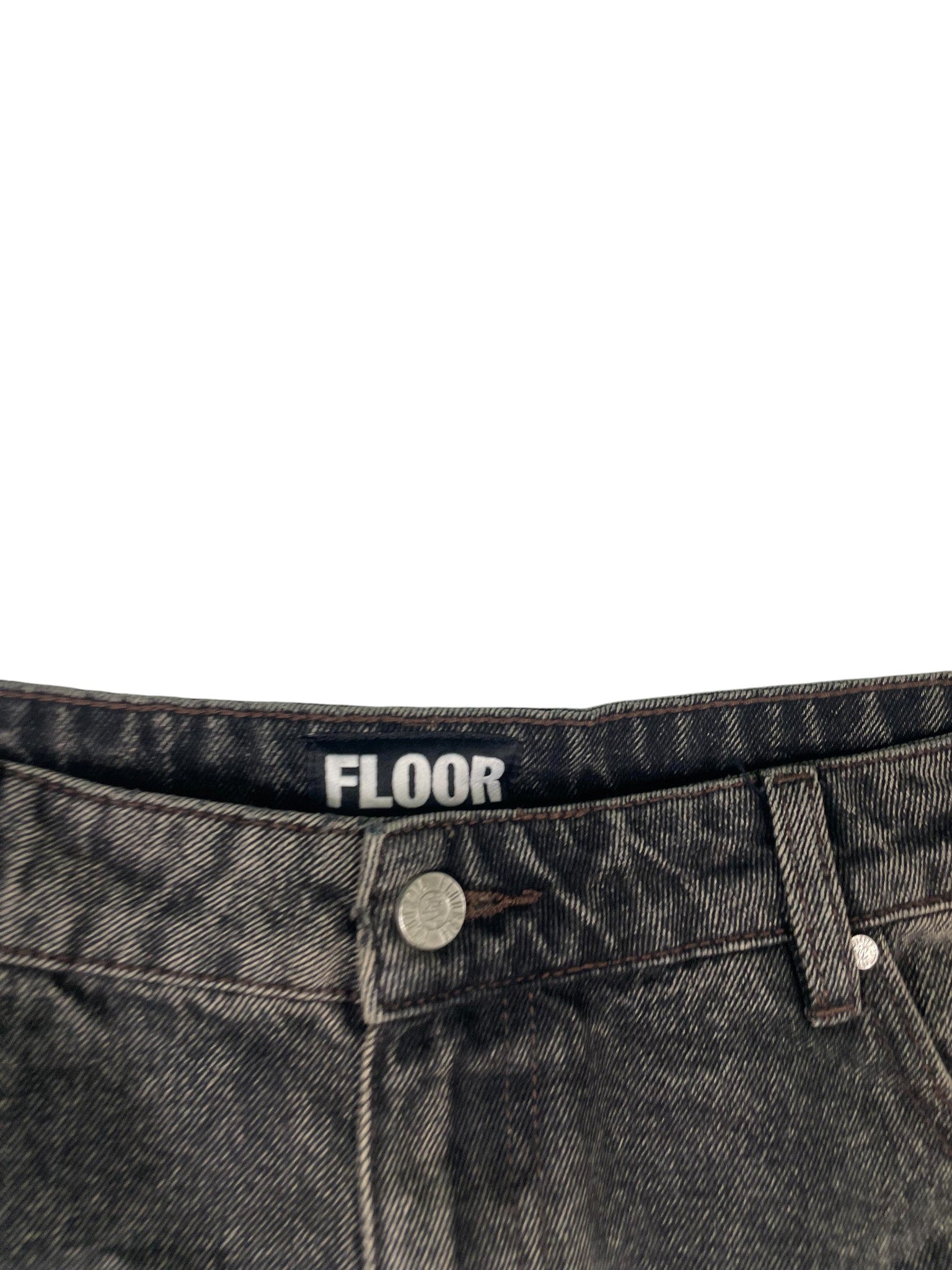 Floor914 Logo Brown Shorts