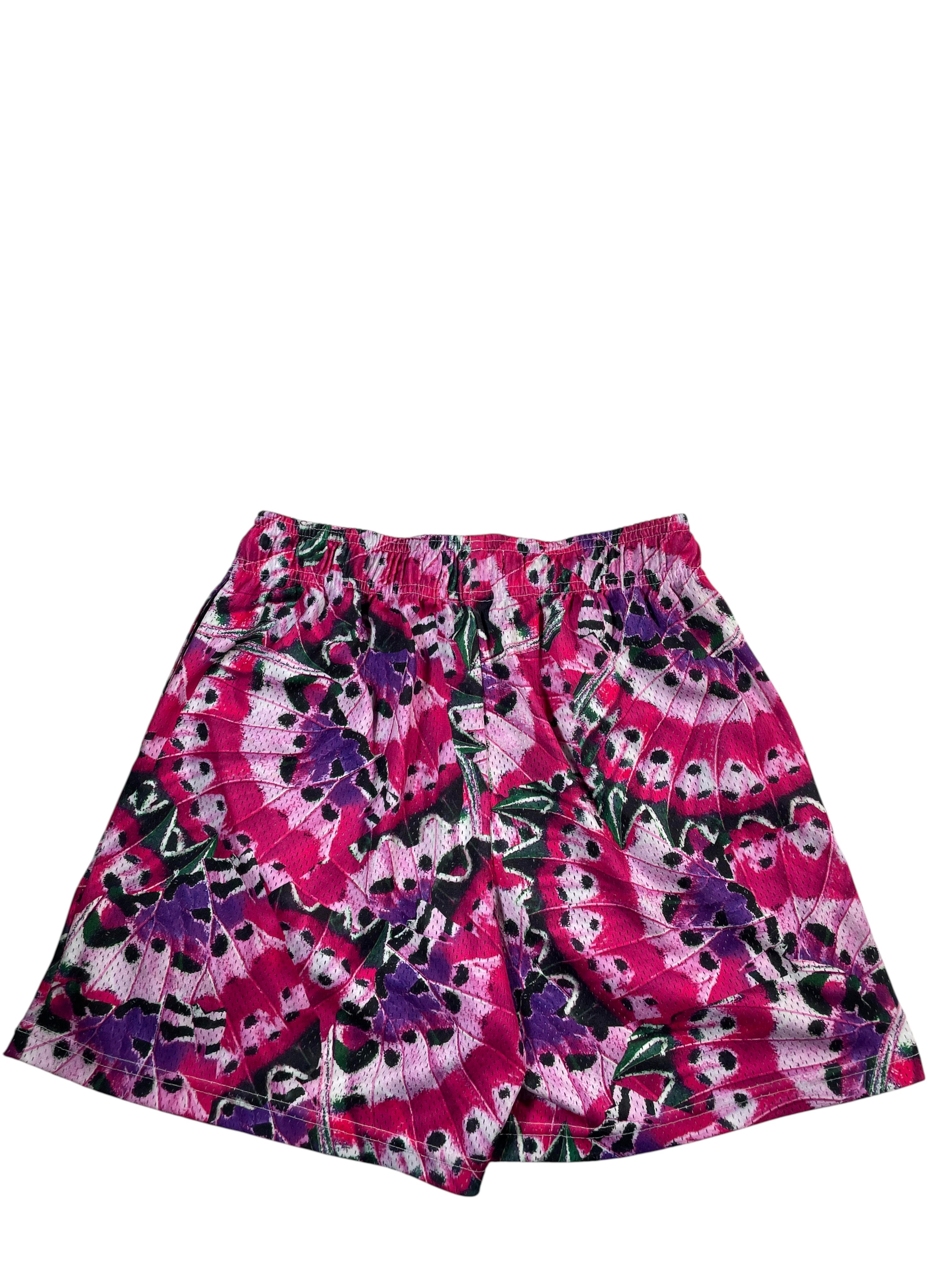 Eric Emanuel Butterfly Pink & Green Shorts