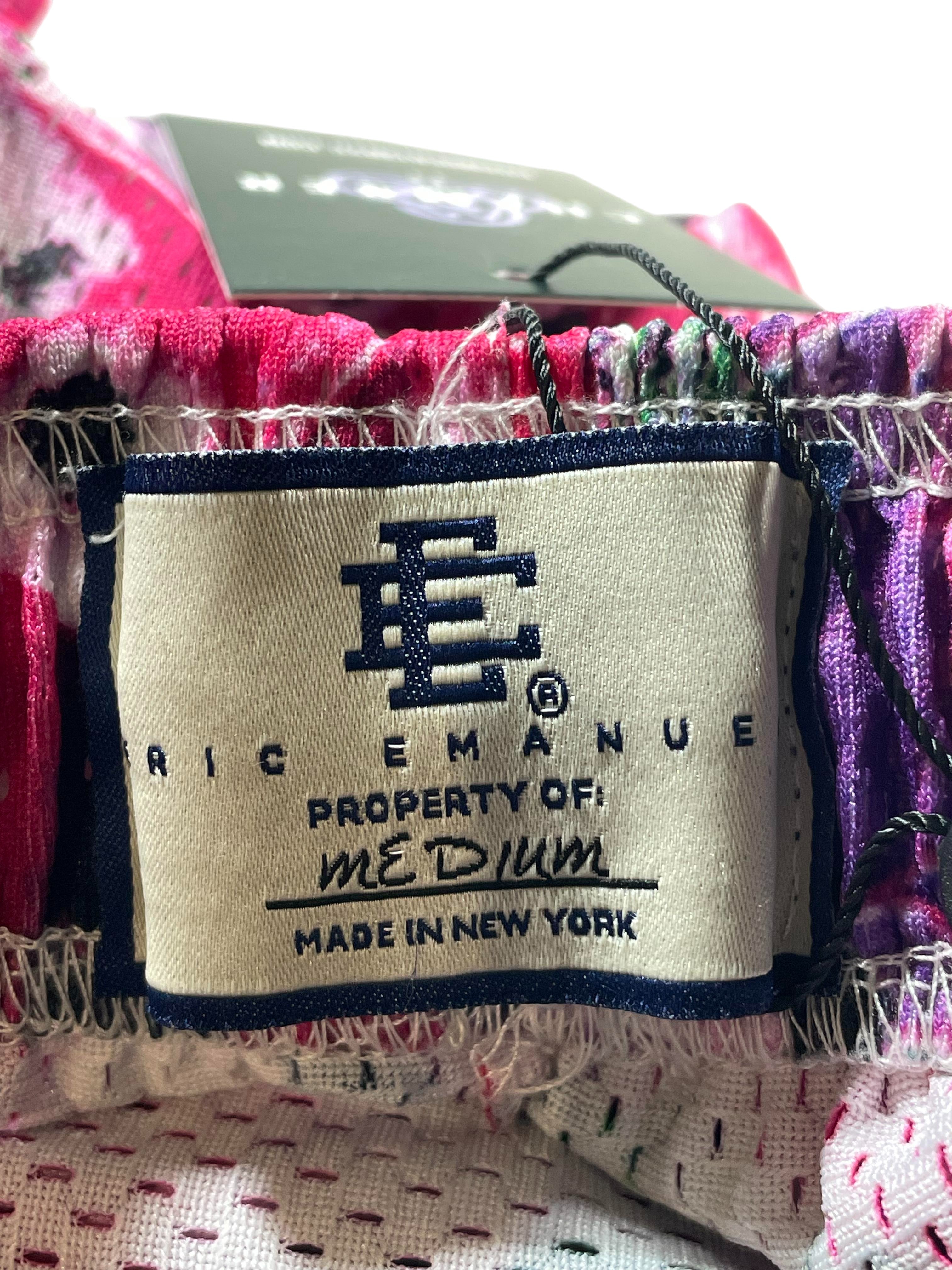 Eric Emanuel Butterfly Pink & Green Shorts
