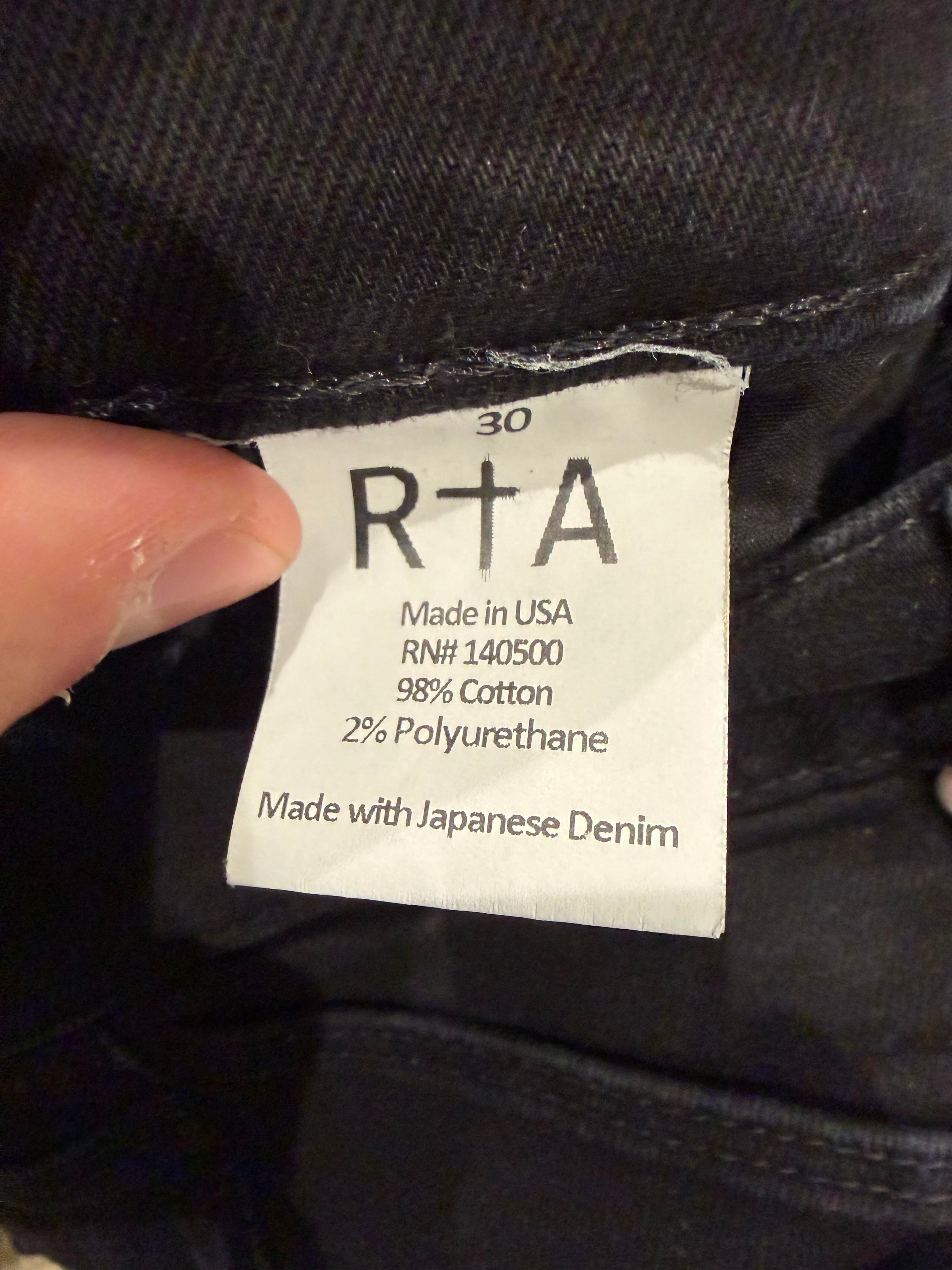 RTA RIP Black Jeans