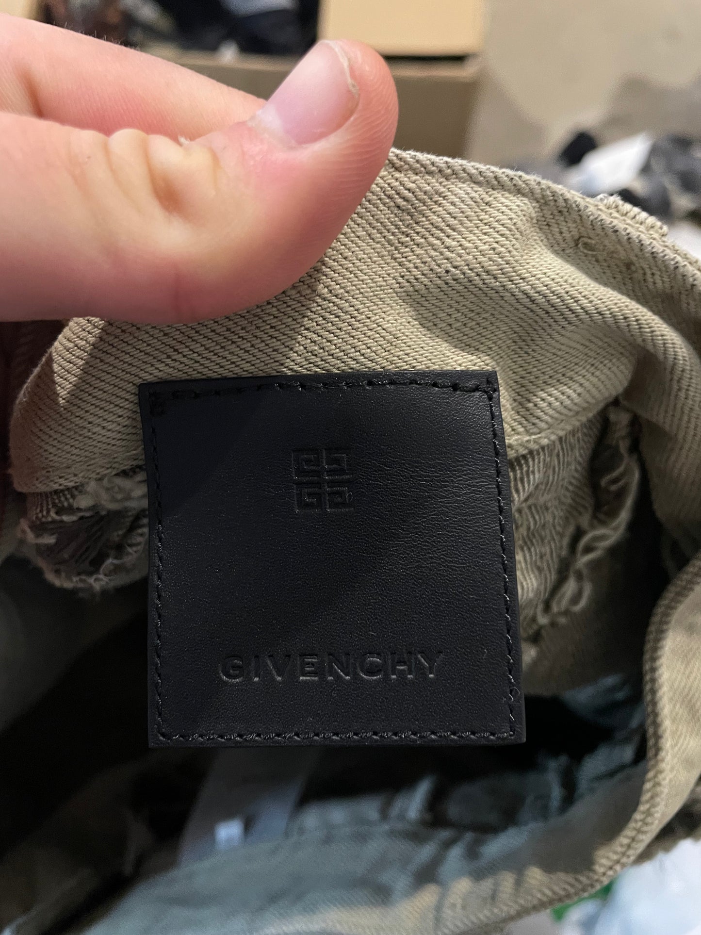 Givenchy Distressed Ribbed Jeans New With Tags 32
