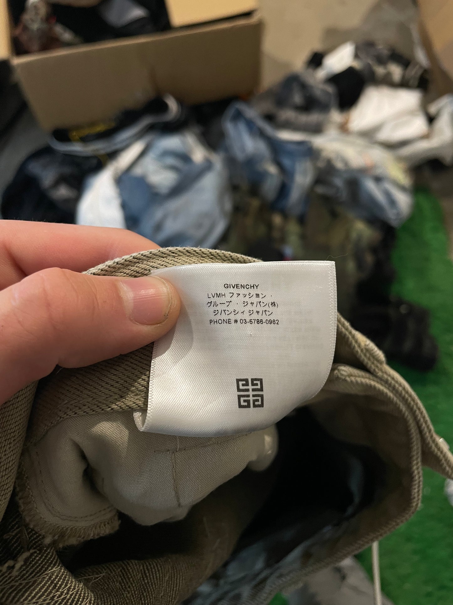 Givenchy Distressed Ribbed Jeans New With Tags 32