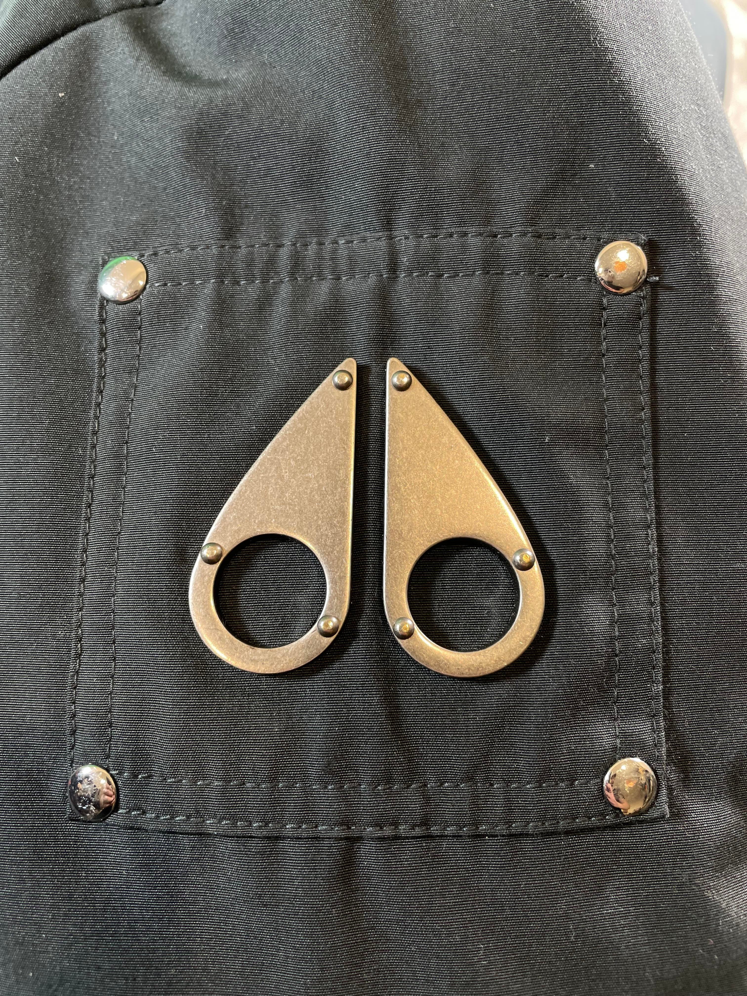 Moose Knuckles Grey & Black (Kid's) Bomber Jacket
