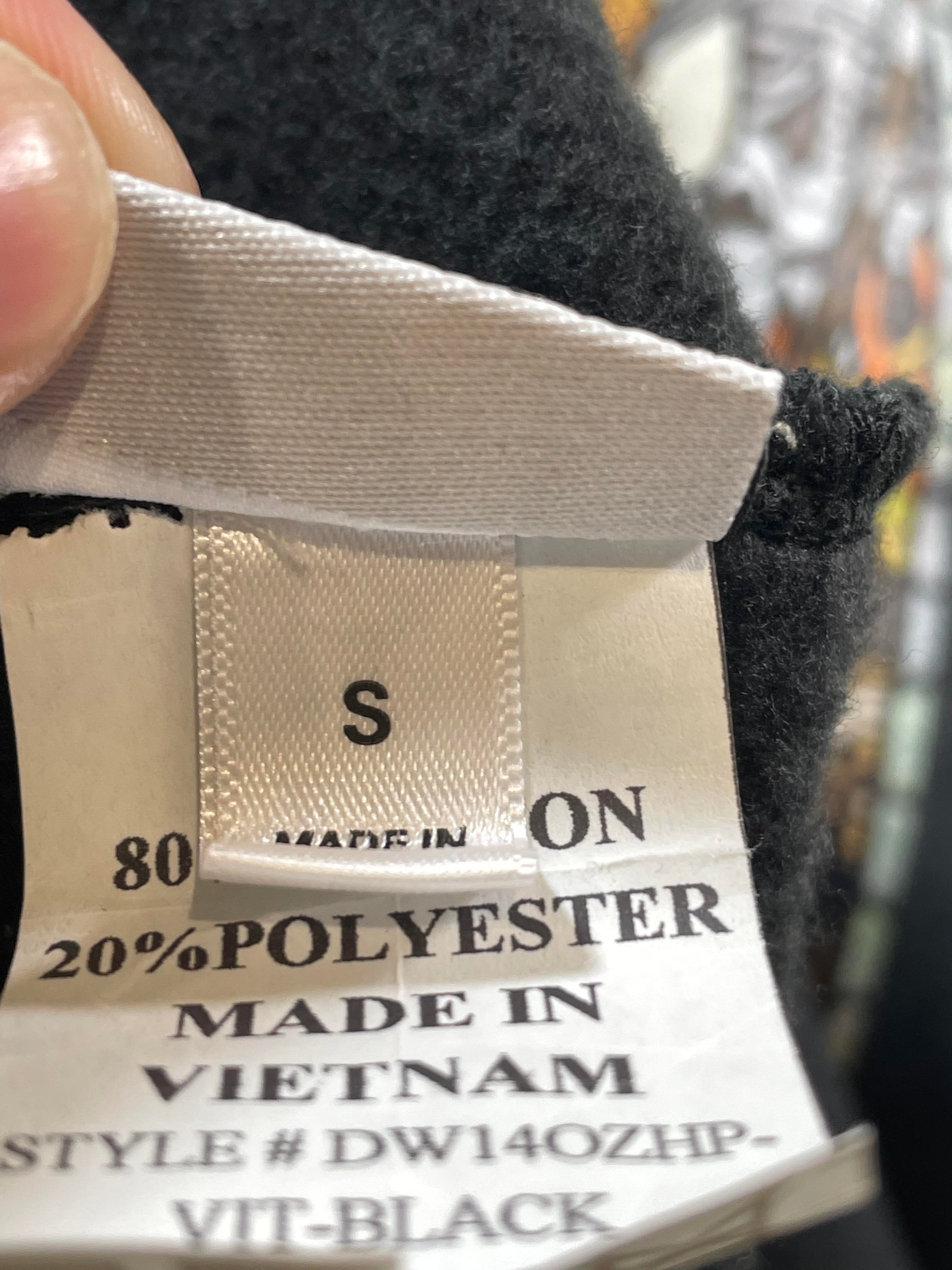 WDW Stained Glass Black Hoodie