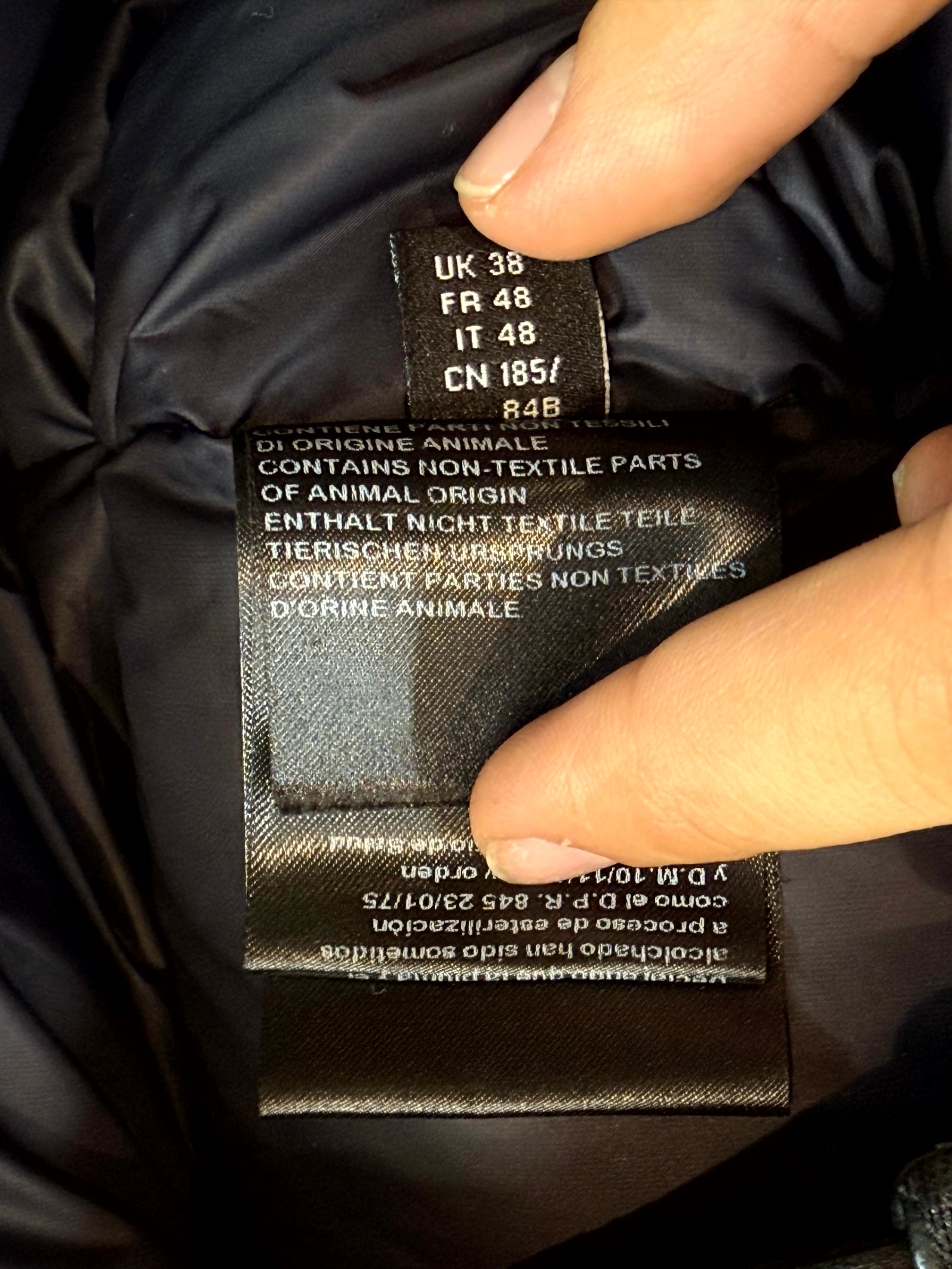 Amiri Vest Black Leather Jacket