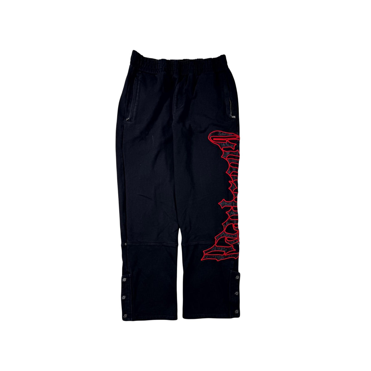 Godspeed Outline Black & Red Sweats