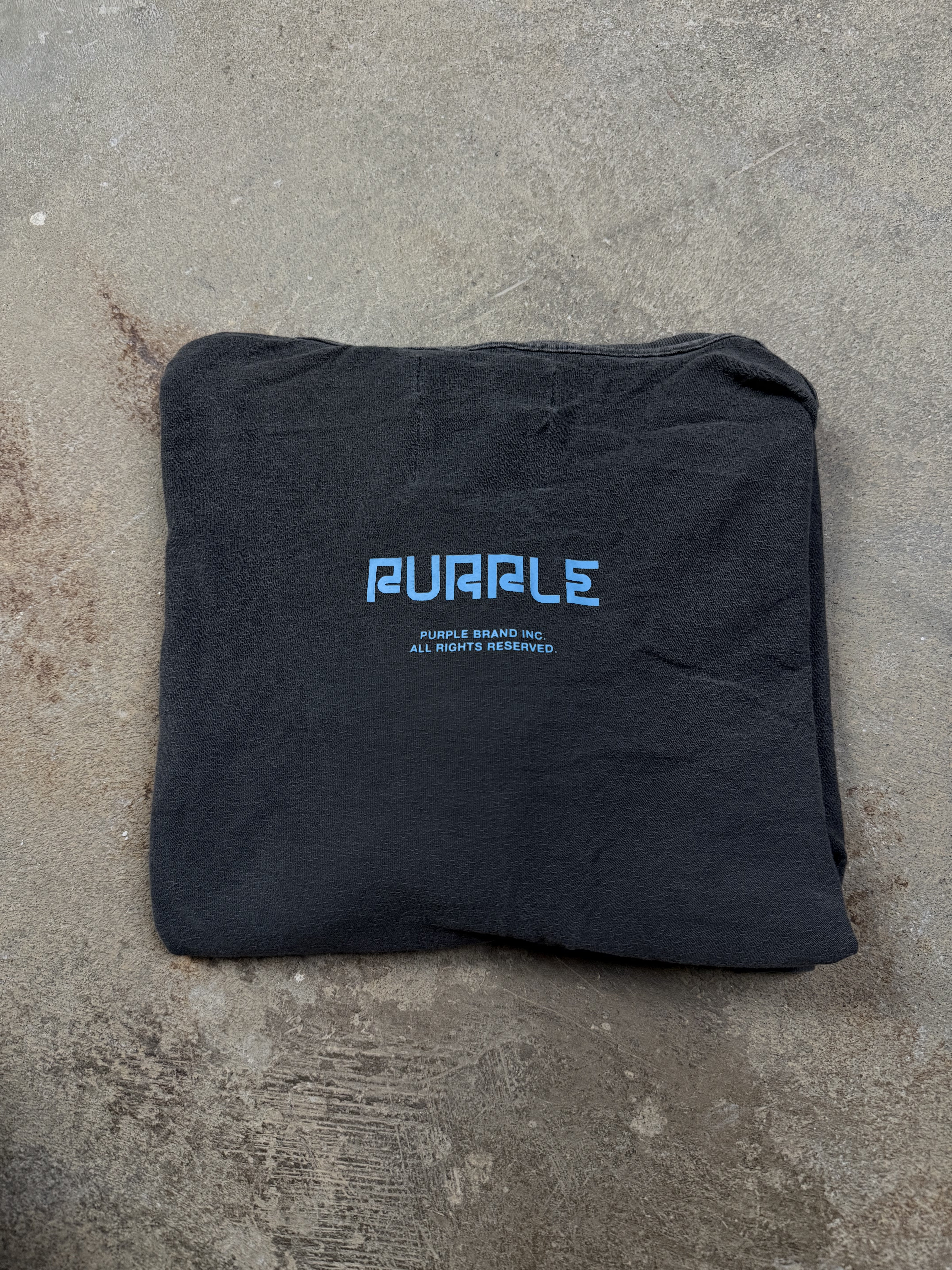 Purple Brand Tee Grey Chrome P Used XL