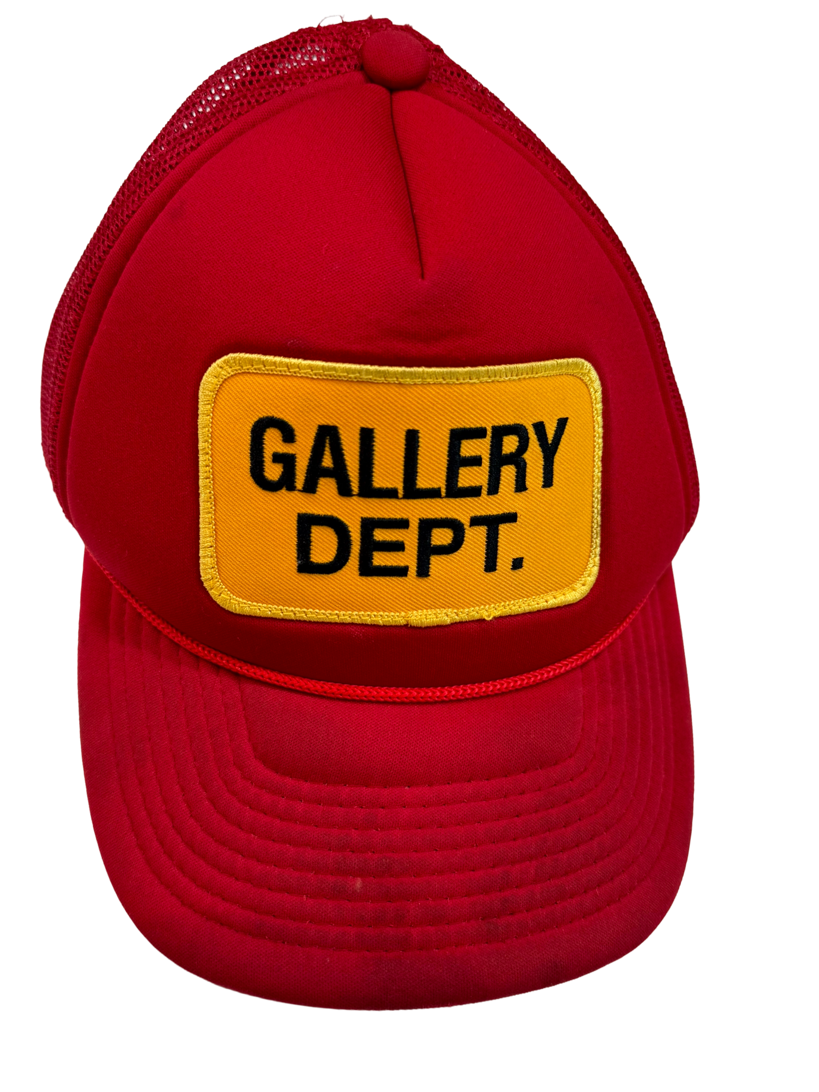Gallery Dept Trucker Red & Yellow Cap