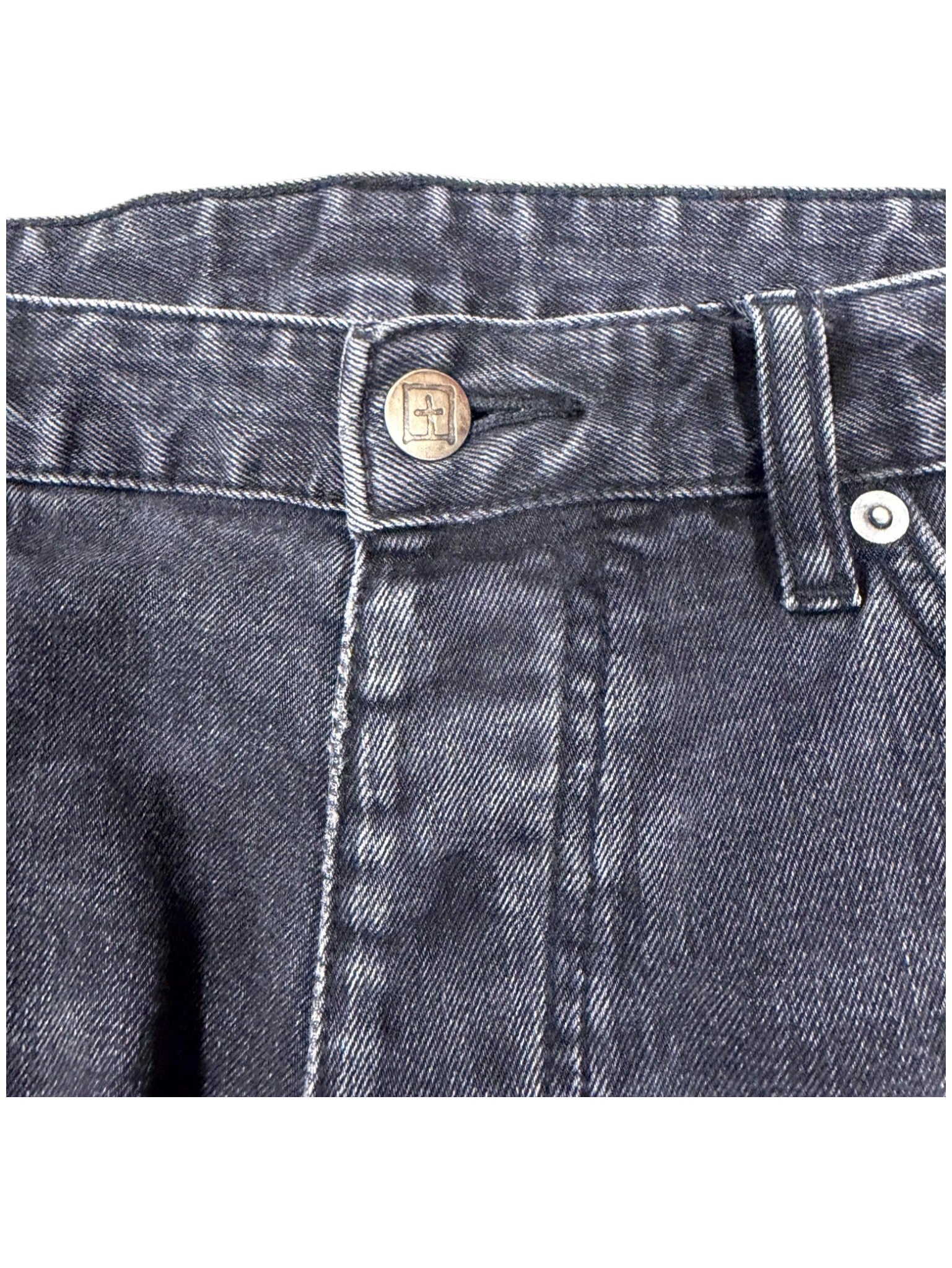 Ksubi Black Wash & Red Jeans