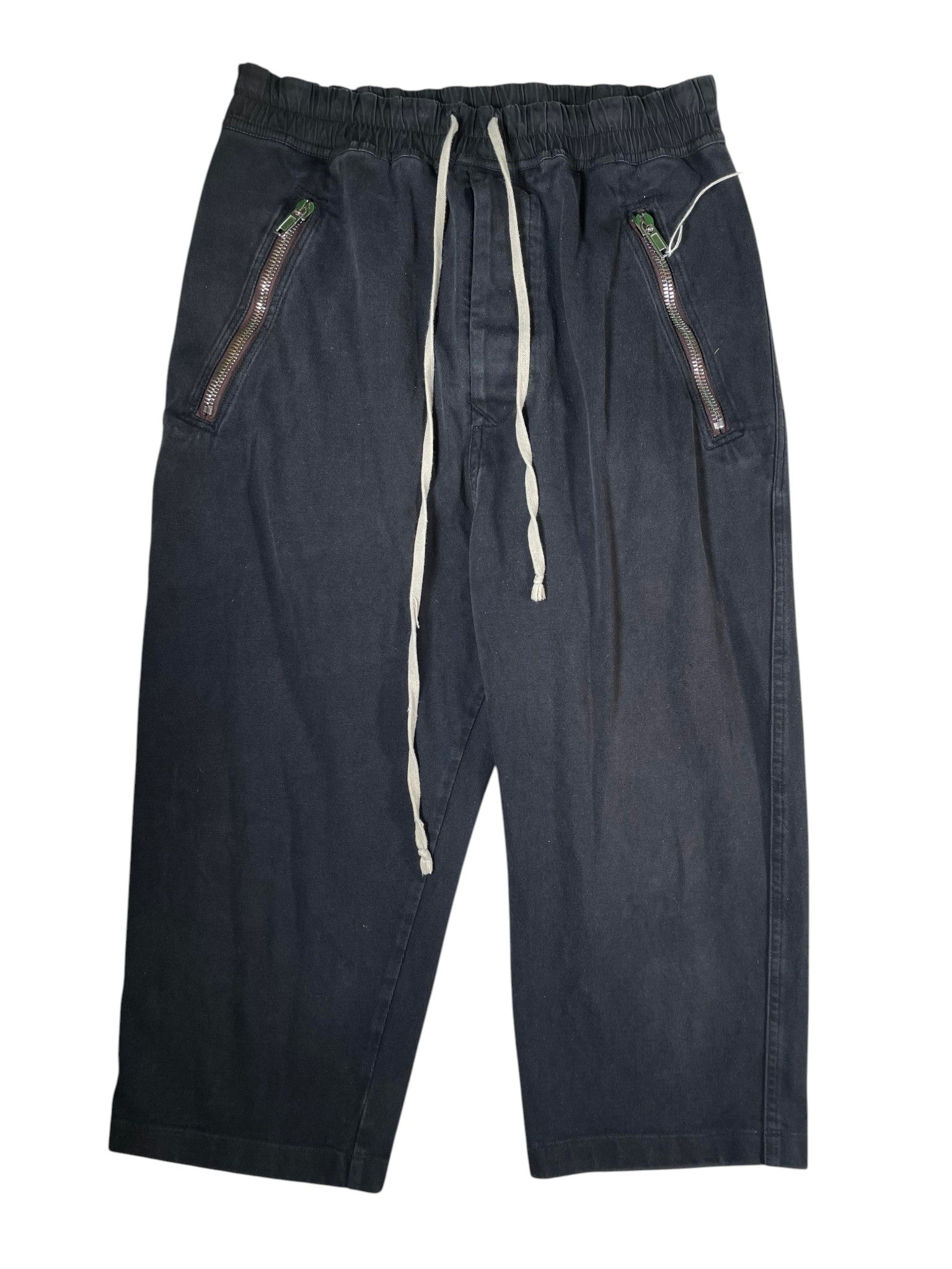 Rick Owens Black Cargo Sweats