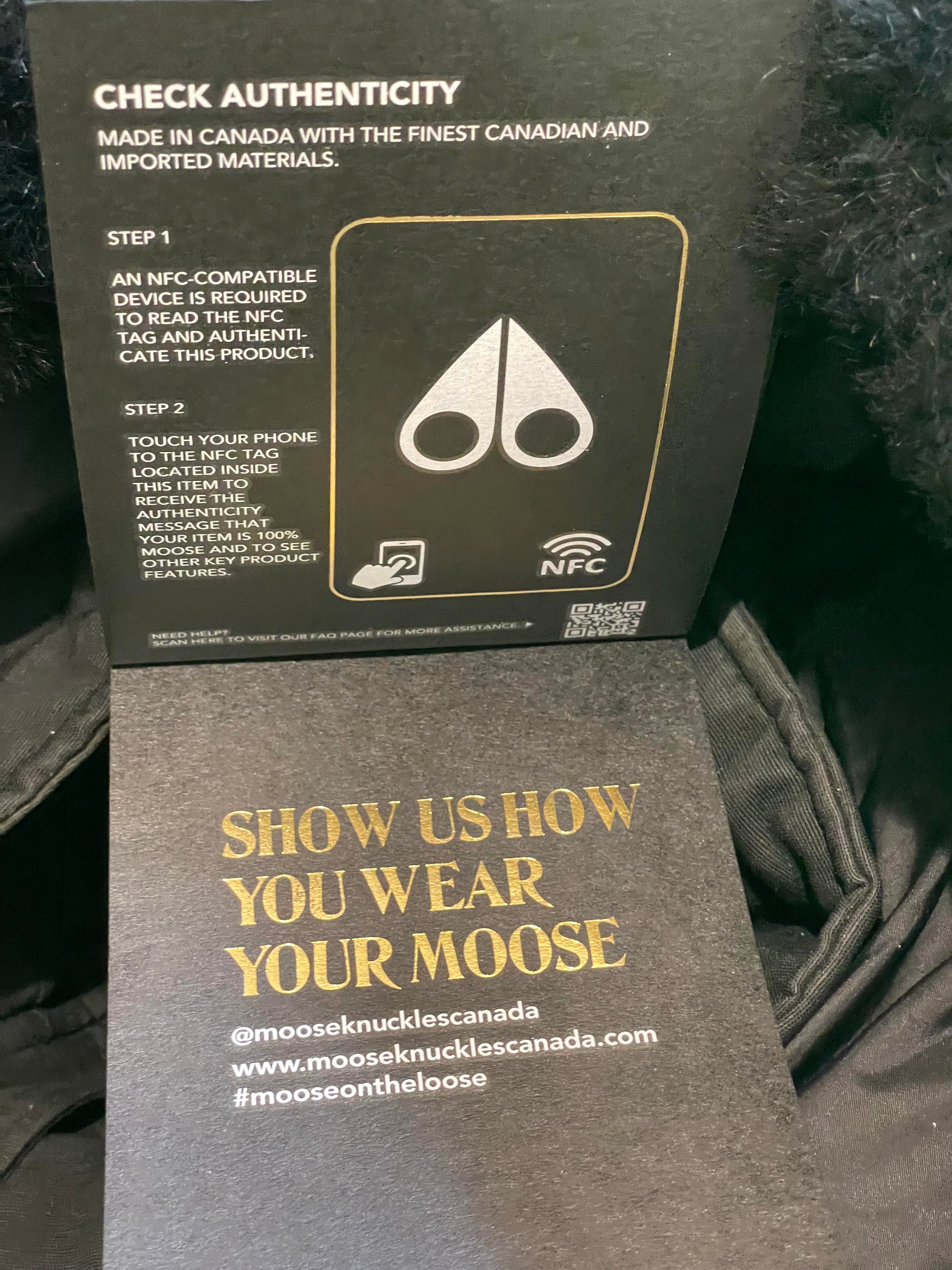 Moose Knuckle 3Q Black Jacket