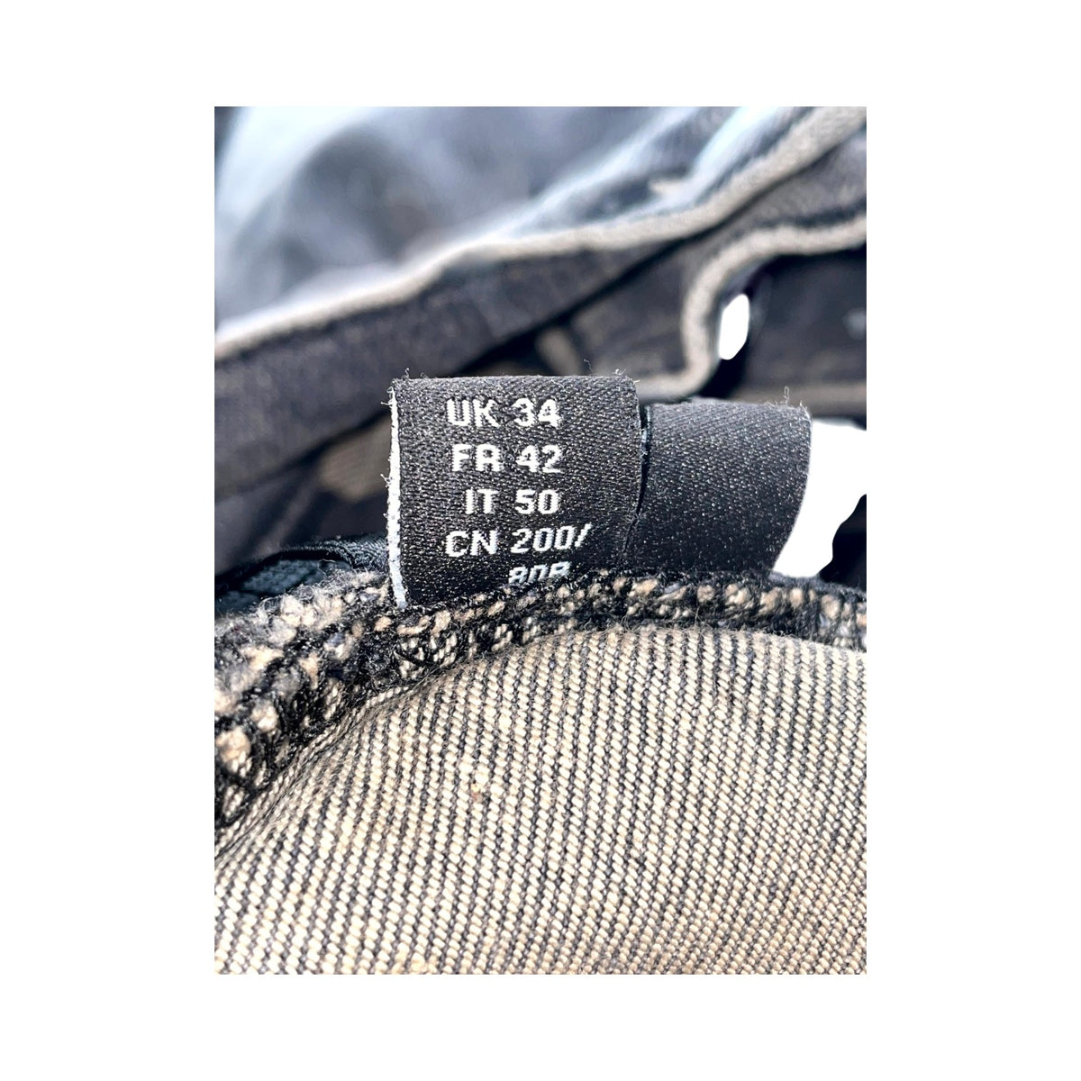 Amiri Stencil Grey Jeans